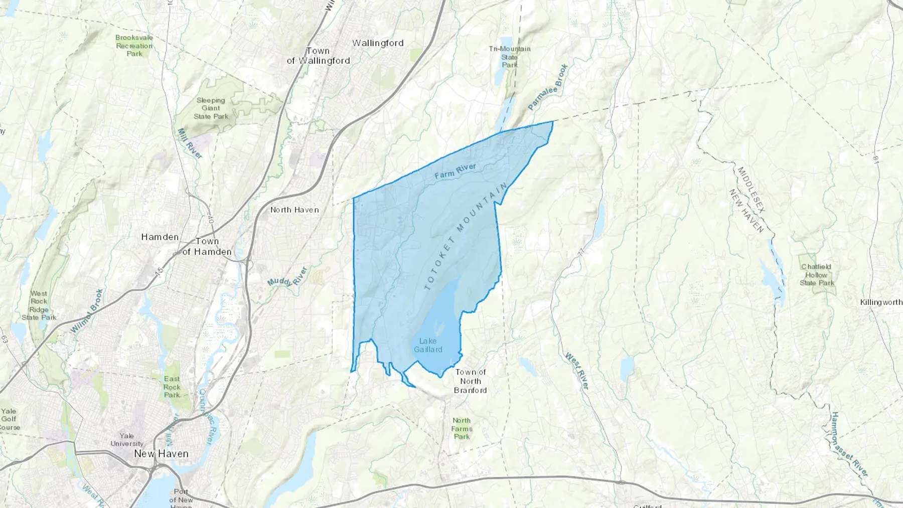Northford, CT Cash heating Oil delivery map Map of the COD Fuel Oil delivery service area for Northford, CT