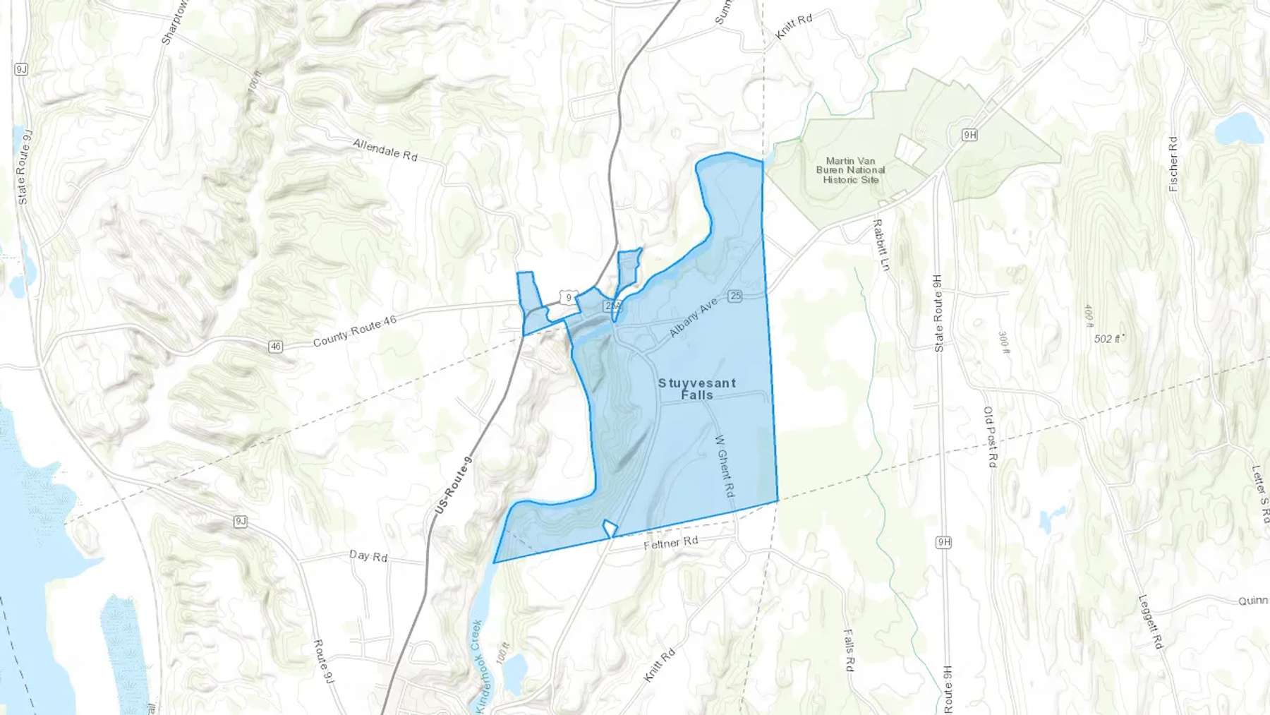Stuyvesant Falls, NY Cash heating Oil delivery map Map of the COD Fuel Oil delivery service area for Stuyvesant Falls, NY