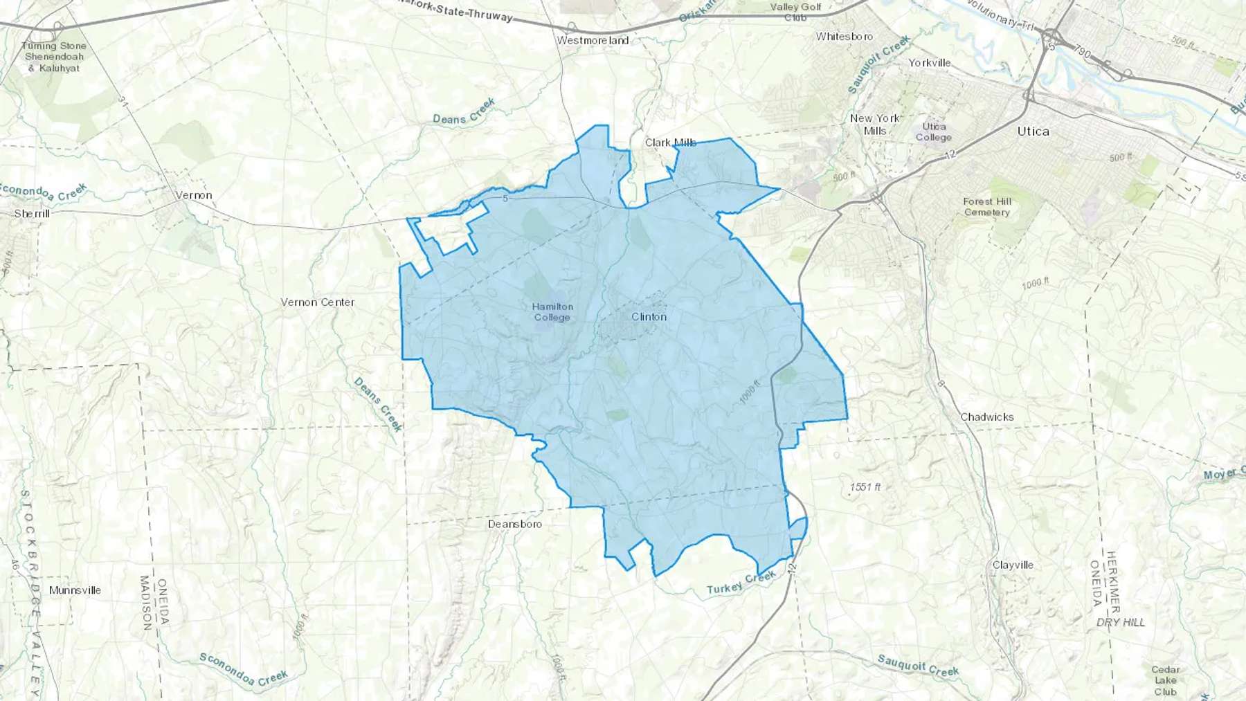 Franklin Springs, NY Cash heating Oil delivery map Map of the COD Fuel Oil delivery service area for Franklin Springs, NY