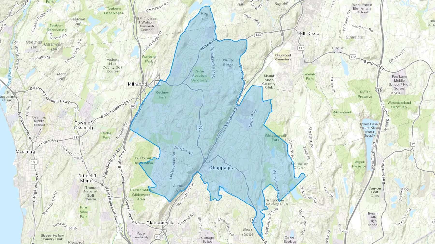 Chappaqua, NY Cash heating Oil delivery map Map of the COD Fuel Oil delivery service area for Chappaqua, NY