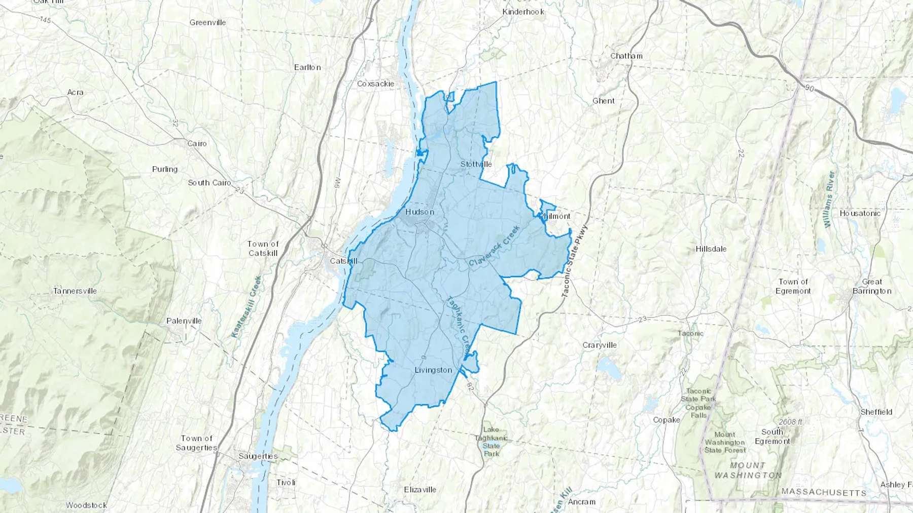 Livingston, NY Cash heating Oil delivery map Map of the COD Fuel Oil delivery service area for Livingston, NY