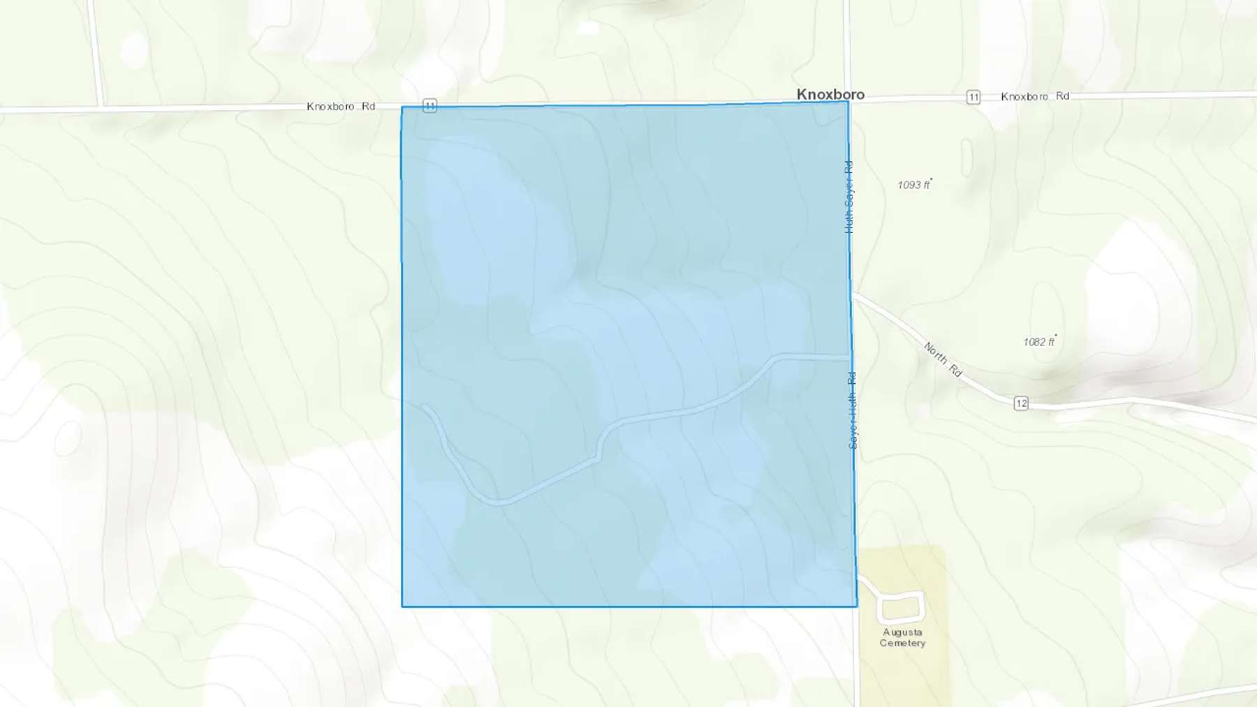 Knoxboro, NY Cash heating Oil delivery map Map of the COD Fuel Oil delivery service area for Knoxboro, NY