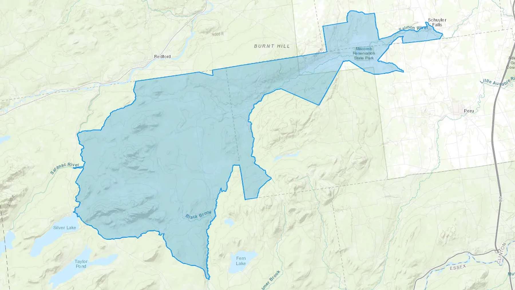 Schuyler Falls, NY Cash heating Oil delivery map Map of the COD Fuel Oil delivery service area for Schuyler Falls, NY