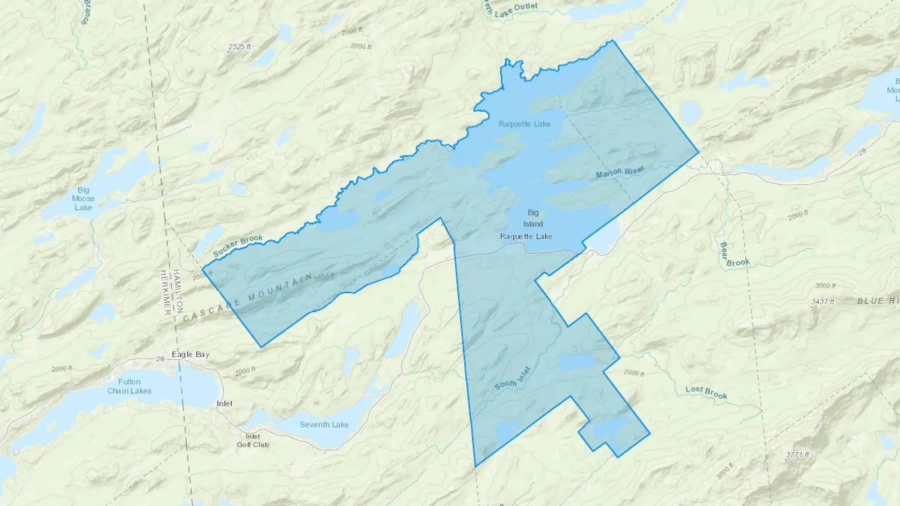 Raquette Lake, NY Cash heating Oil delivery map Map of the COD Fuel Oil delivery service area for Raquette Lake, NY