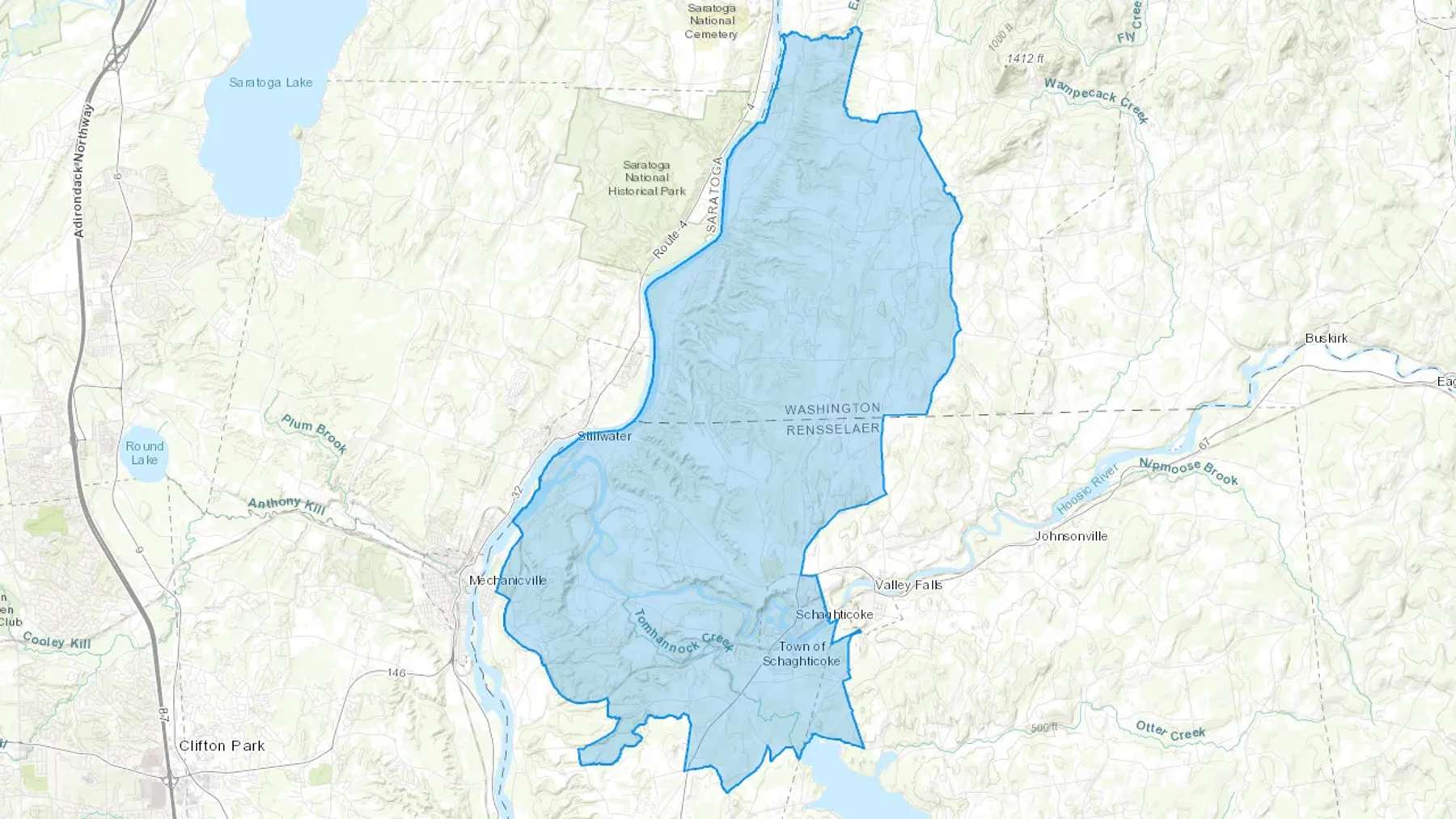 Schaghticoke, NY Cash heating Oil delivery map Map of the COD Fuel Oil delivery service area for Schaghticoke, NY