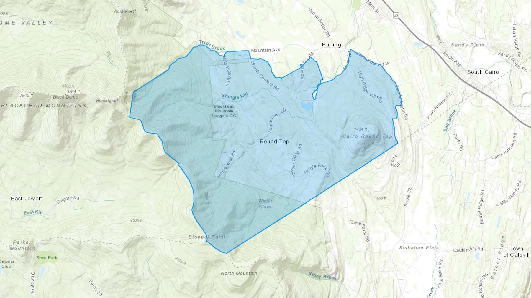Purling, NY Cash heating Oil delivery map Map of the COD Fuel Oil delivery service area for Purling, NY