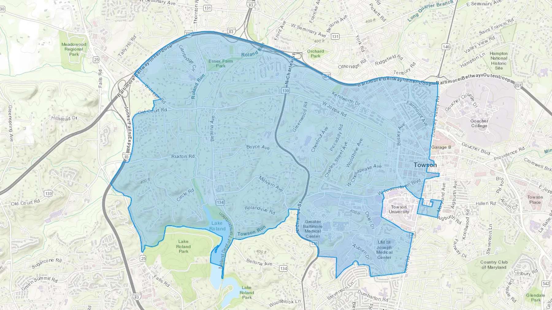 Riderwood, MD Cash heating Oil delivery map Map of the COD Fuel Oil delivery service area for Riderwood, MD