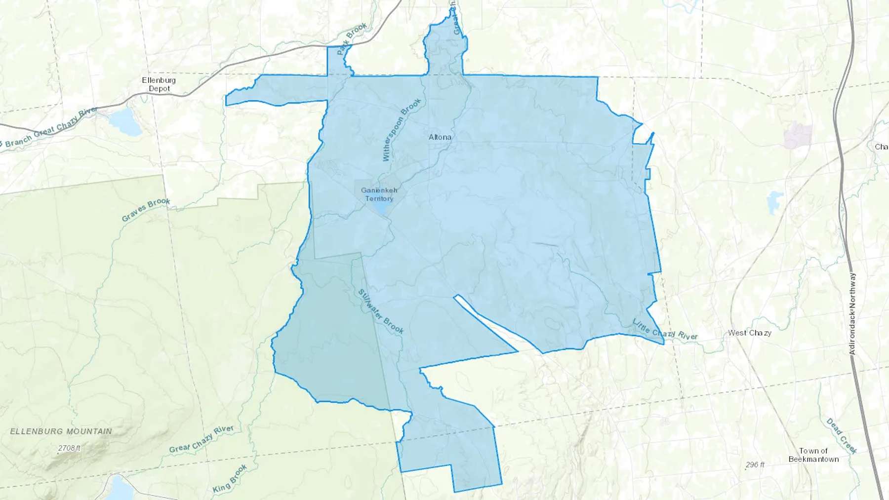 Altona, NY Cash heating Oil delivery map Map of the COD Fuel Oil delivery service area for Altona, NY
