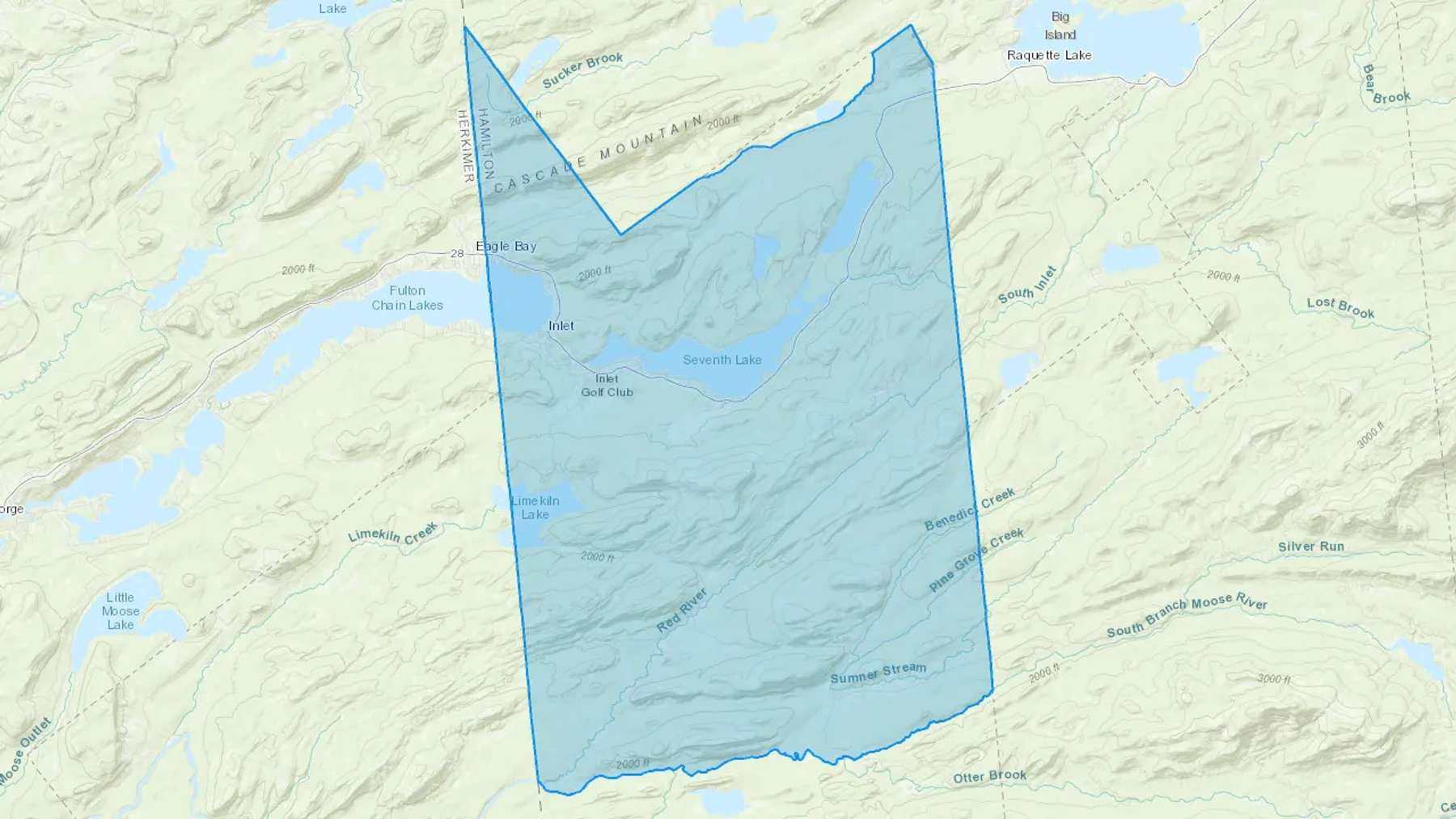 Inlet, NY Cash heating Oil delivery map Map of the COD Fuel Oil delivery service area for Inlet, NY