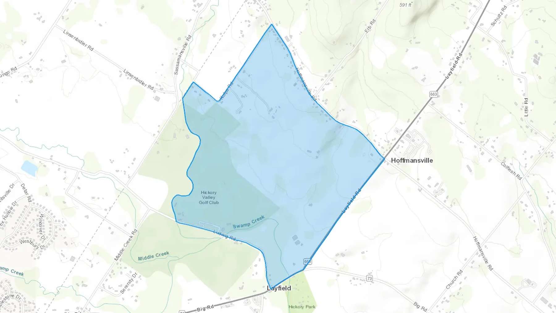Frederick, PA Cash heating Oil delivery map Map of the COD Fuel Oil delivery service area for Frederick, PA