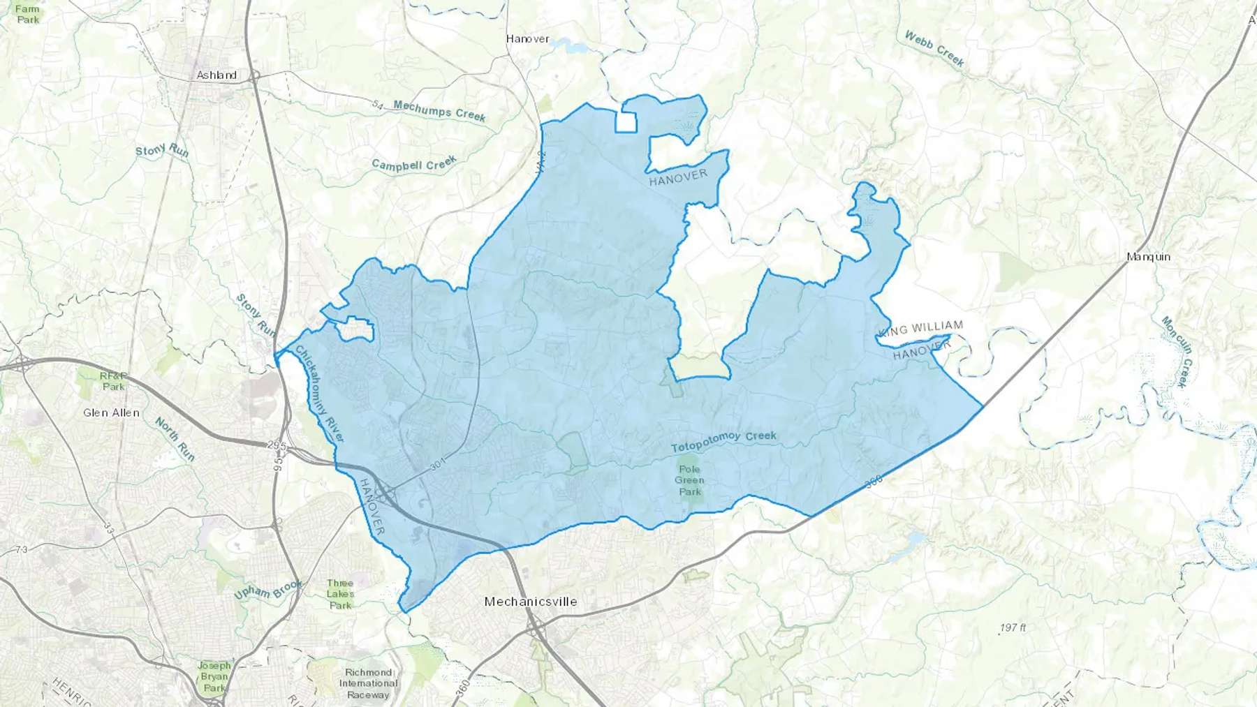 Studley, VA Cash heating Oil delivery map Map of the COD Fuel Oil delivery service area for Studley, VA