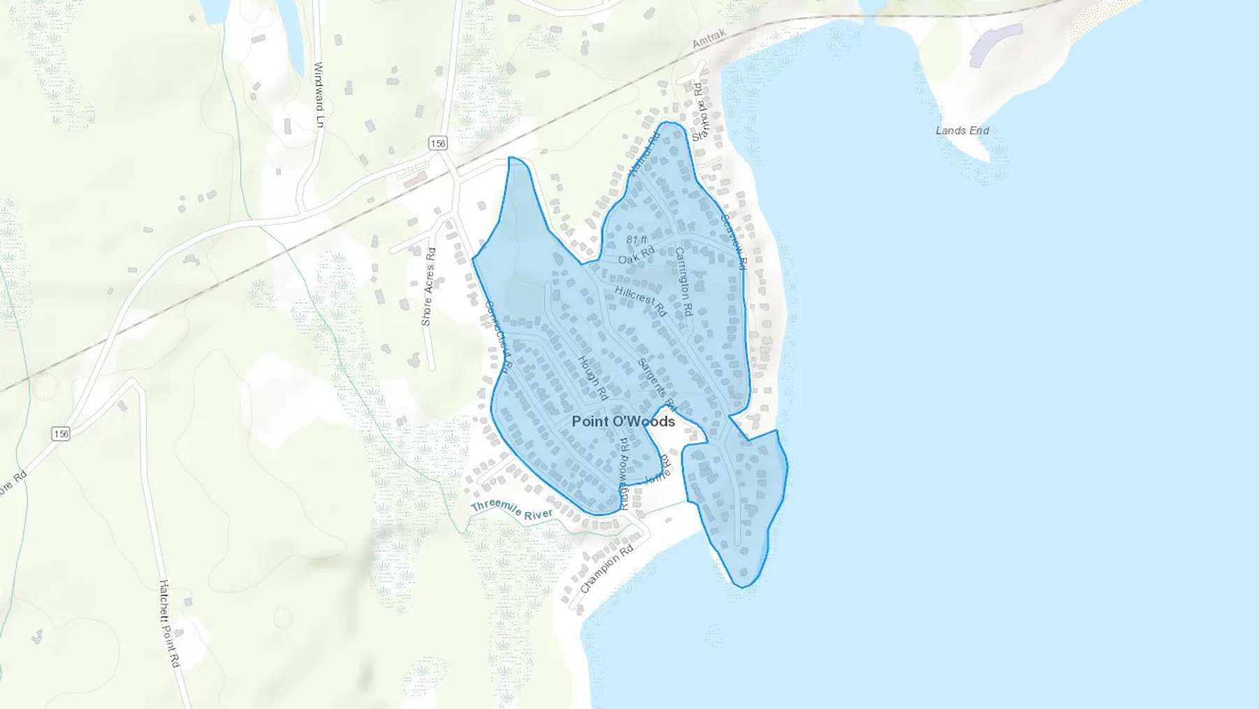 South Lyme, CT Cash heating Oil delivery map Map of the COD Fuel Oil delivery service area for South Lyme, CT