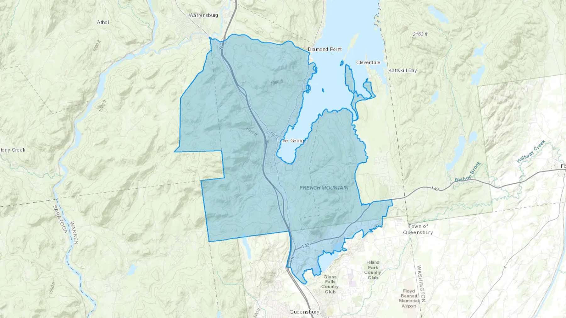 Cleverdale, NY Cash heating Oil delivery map Map of the COD Fuel Oil delivery service area for Cleverdale, NY