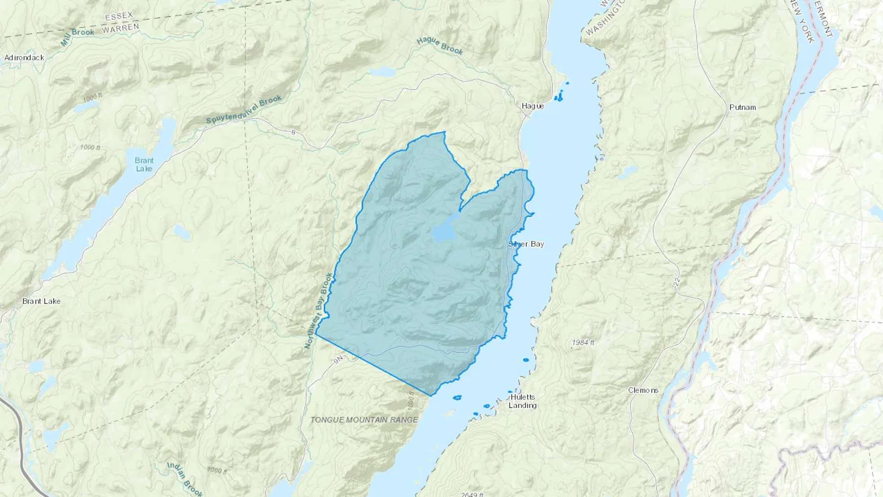 Silver Bay, NY Cash heating Oil delivery map Map of the COD Fuel Oil delivery service area for Silver Bay, NY