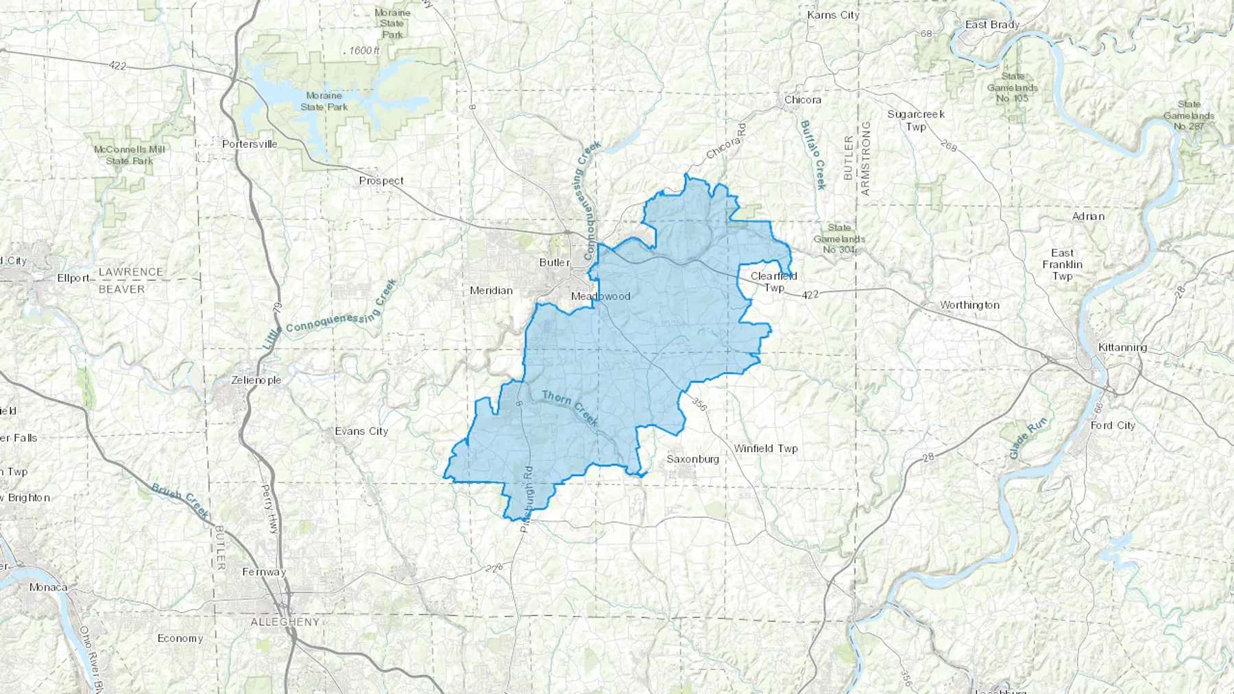 Herman, PA Cash heating Oil delivery map Map of the COD Fuel Oil delivery service area for Herman, PA