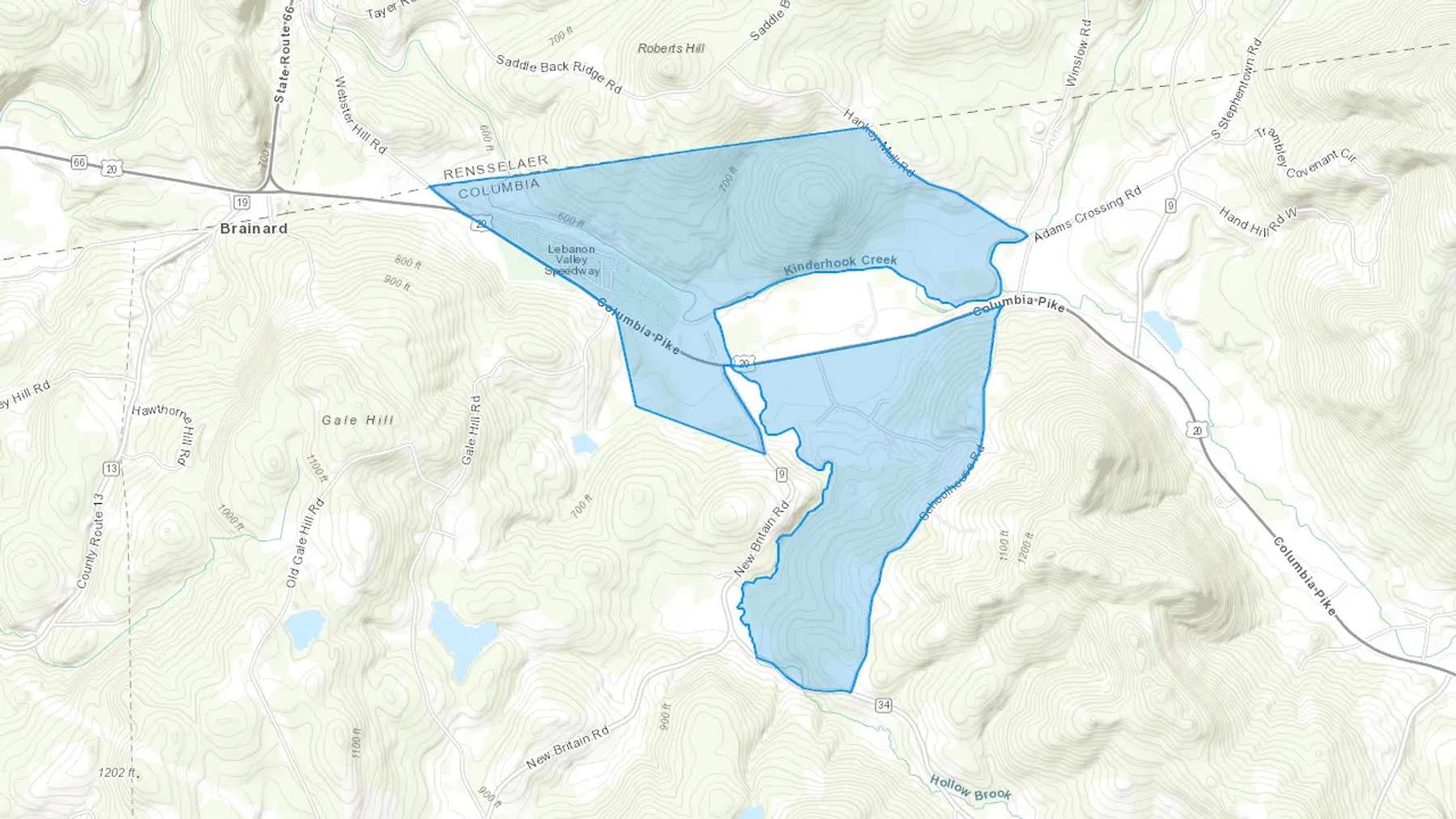 West Lebanon, NY Cash heating Oil delivery map Map of the COD Fuel Oil delivery service area for West Lebanon, NY