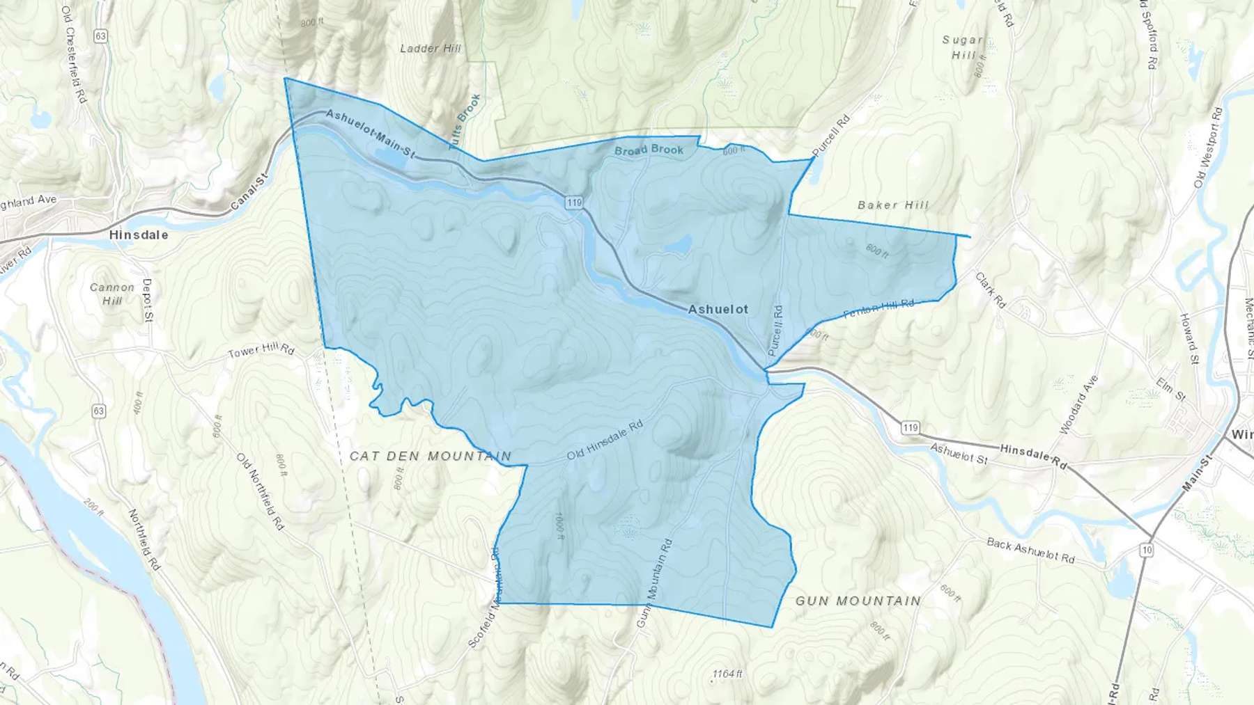 Ashuelot, NH Cash heating Oil delivery map Map of the COD Fuel Oil delivery service area for Ashuelot, NH