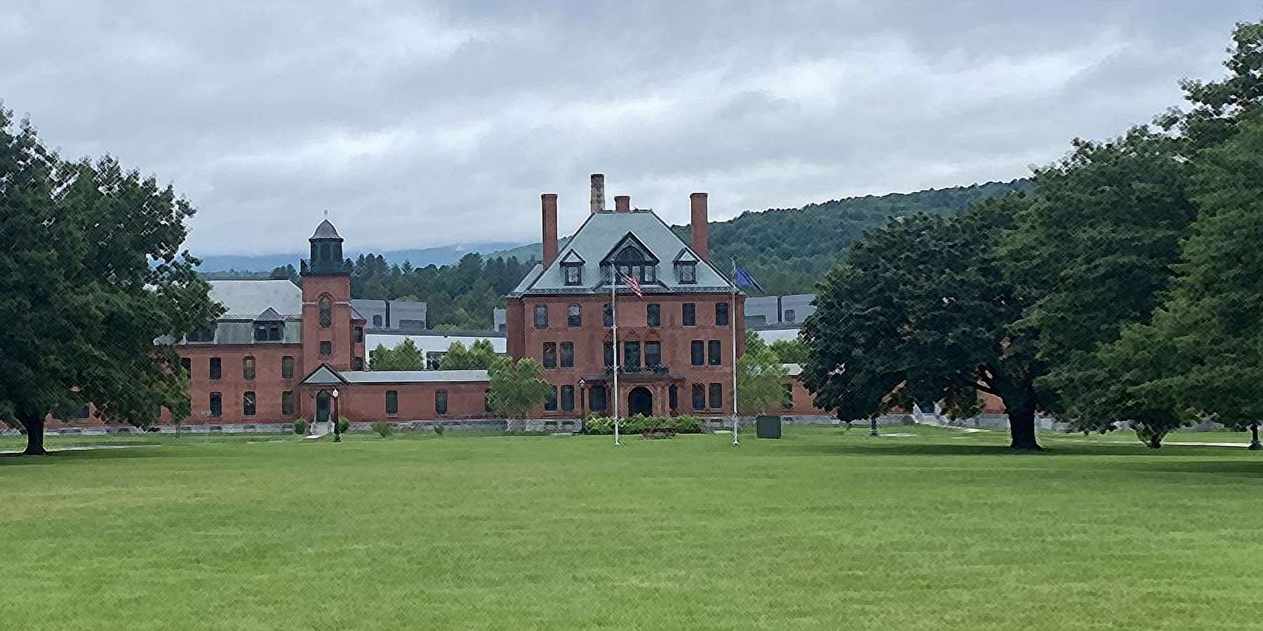 Photo of Vermont State Hospital in Waterbury, Vermont Photo of Vermont State Hospital in Waterbury, Vermont