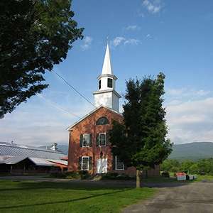 Methodist Church Photo of Methodist Church in Waterbury, Vermont
