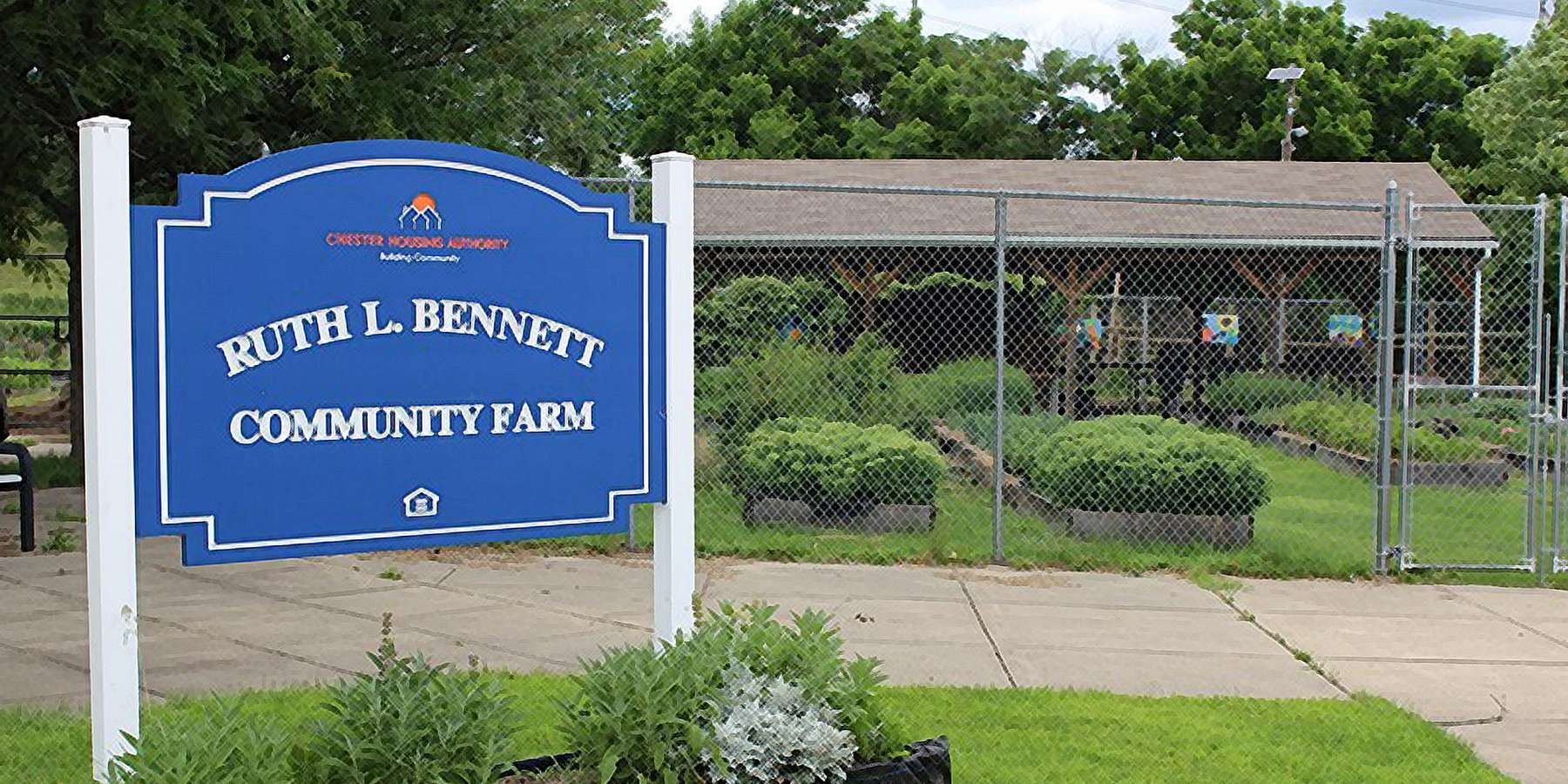 Photo of Ruth L. Bennett Community Farm in Chester, Pennsylvania Photo of Ruth L. Bennett Community Farm in Chester, Pennsylvania
