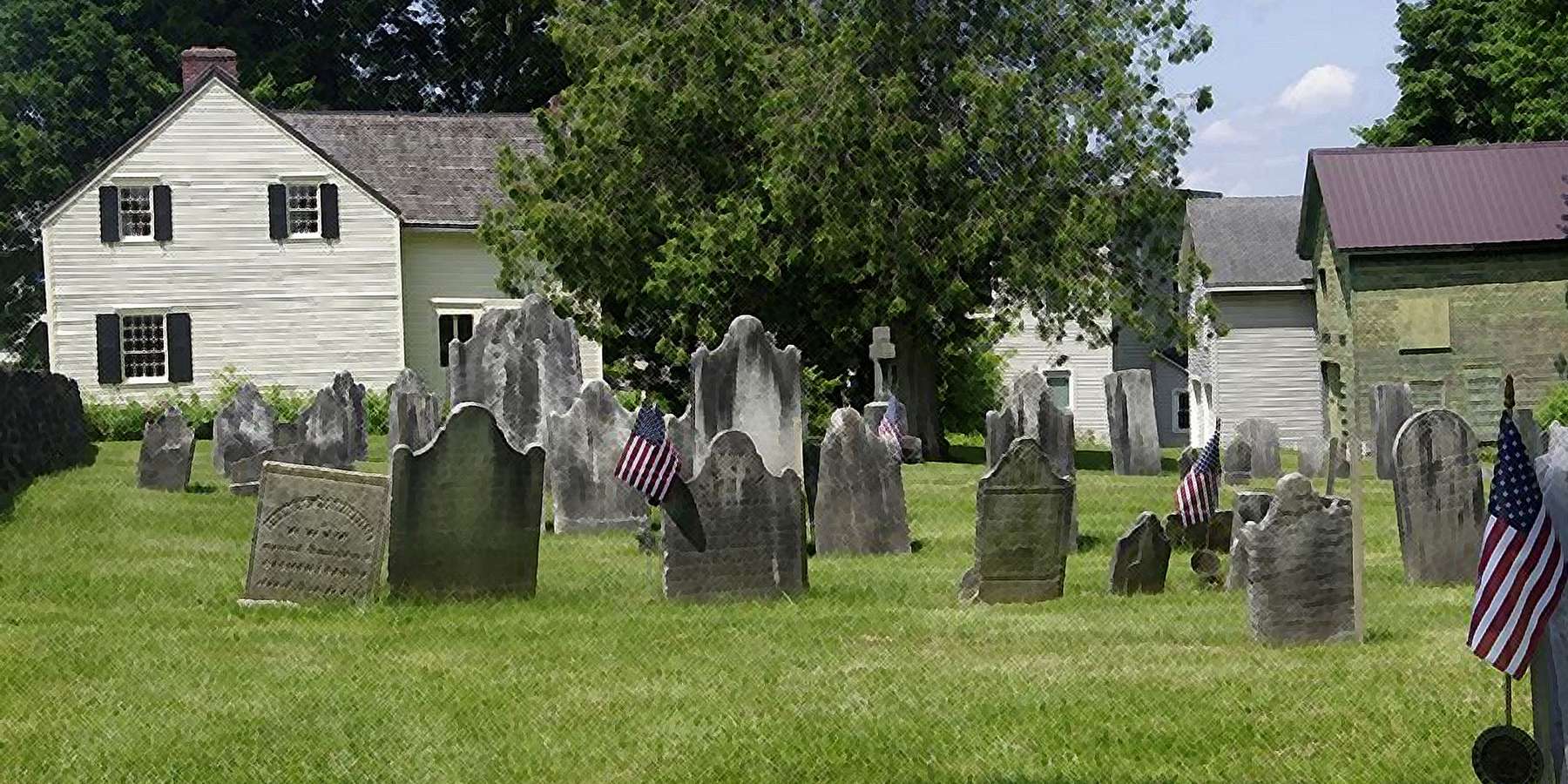 Photo of Colonial Cemetery in Johnstown, New York Photo of Colonial Cemetery in Johnstown, New York
