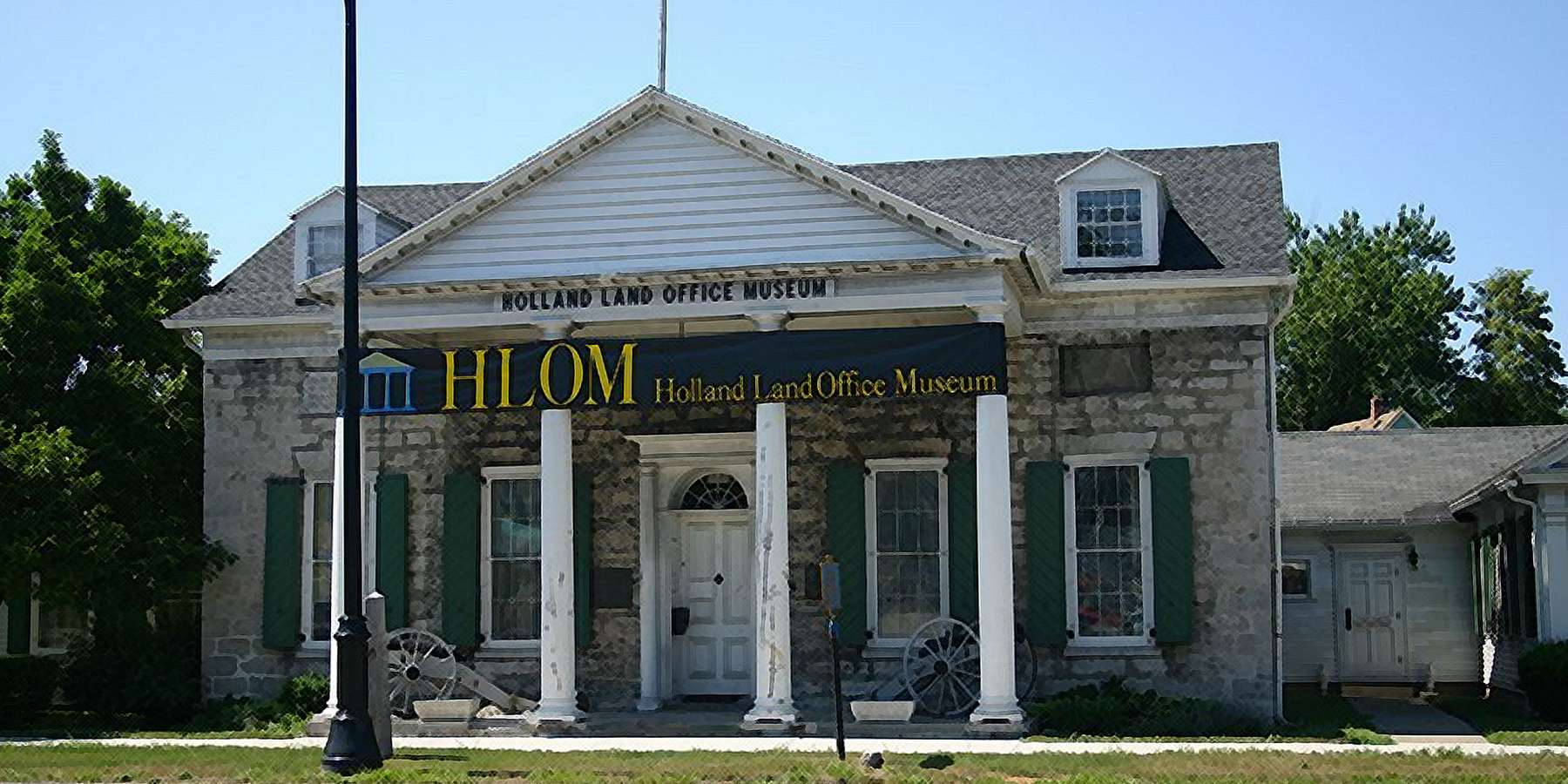 Photo of the Holland Land Office Museum in Batavia, New York Photo of the Holland Land Office Museum in Batavia, New York