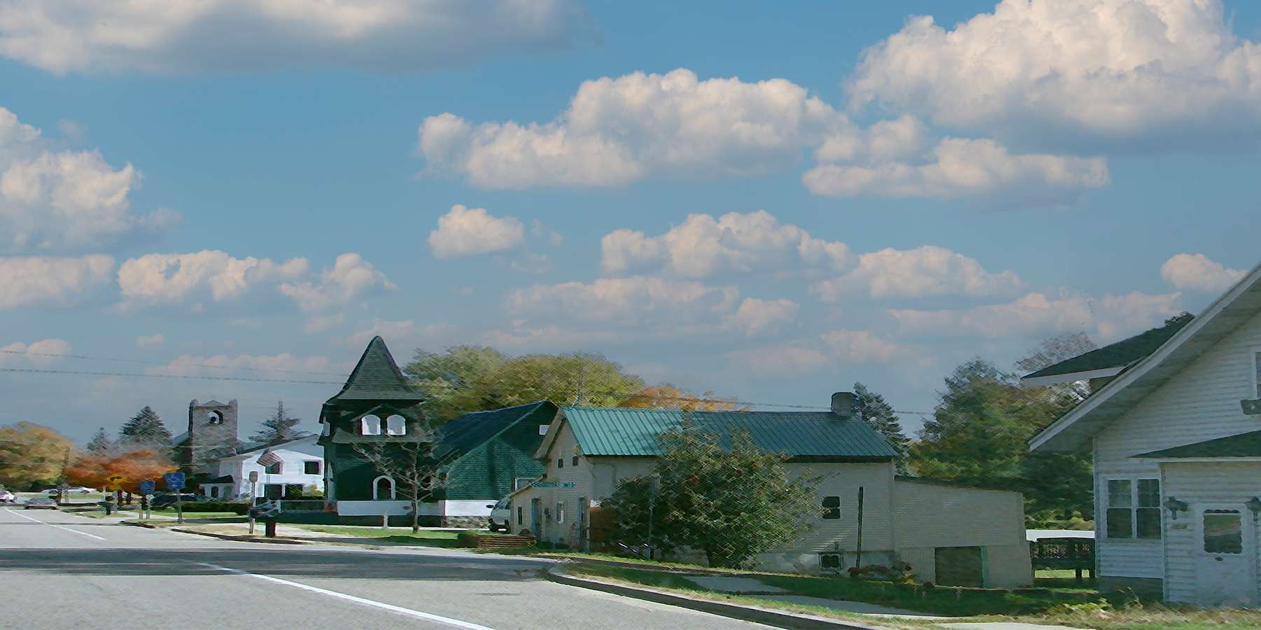 Photo of Main Street in Fort Covington, New York Photo of Main Street in Fort Covington, New York