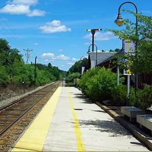 Amtrak Station A photo of the Amtrak Station in New Durham, New Hampshire