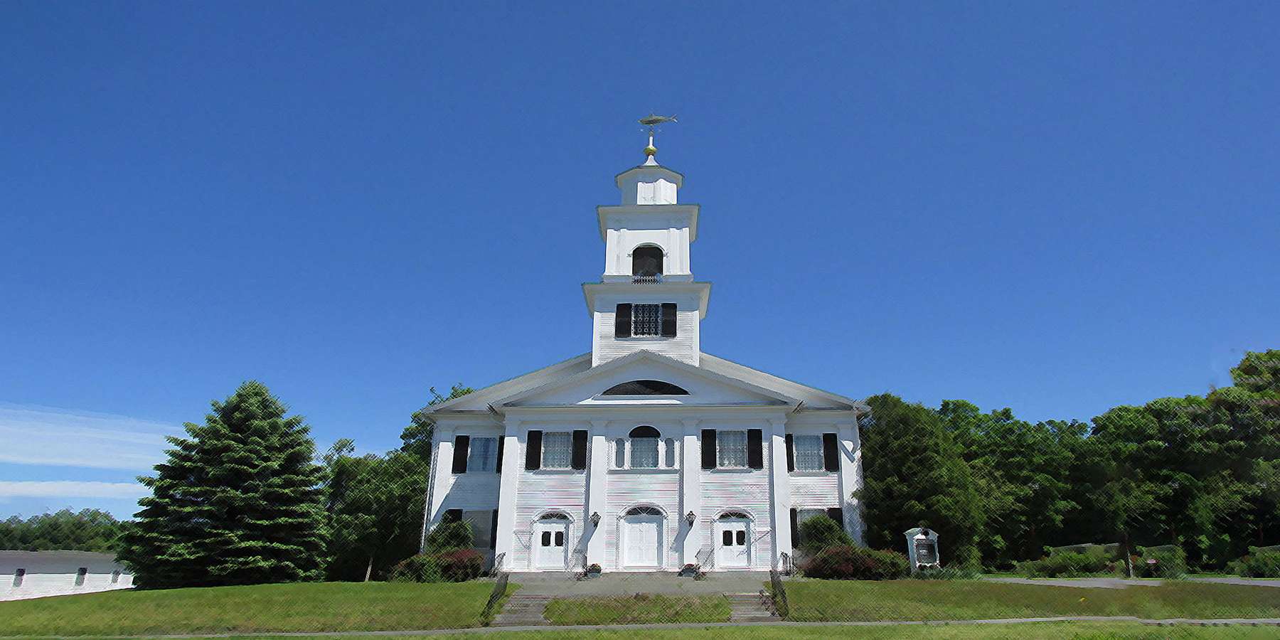 Photo of the Congregational Church in North Amherst, Massachusetts Photo of the Congregational Church in North Amherst, Massachusetts