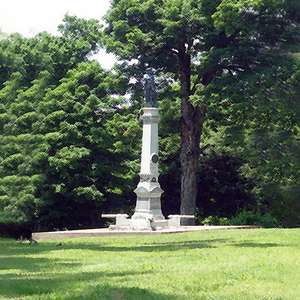Fayetteville Confederate Cemetery Photo of Fayetteville Confederate Cemetery Statue in Fayetteville, Pennsylvania