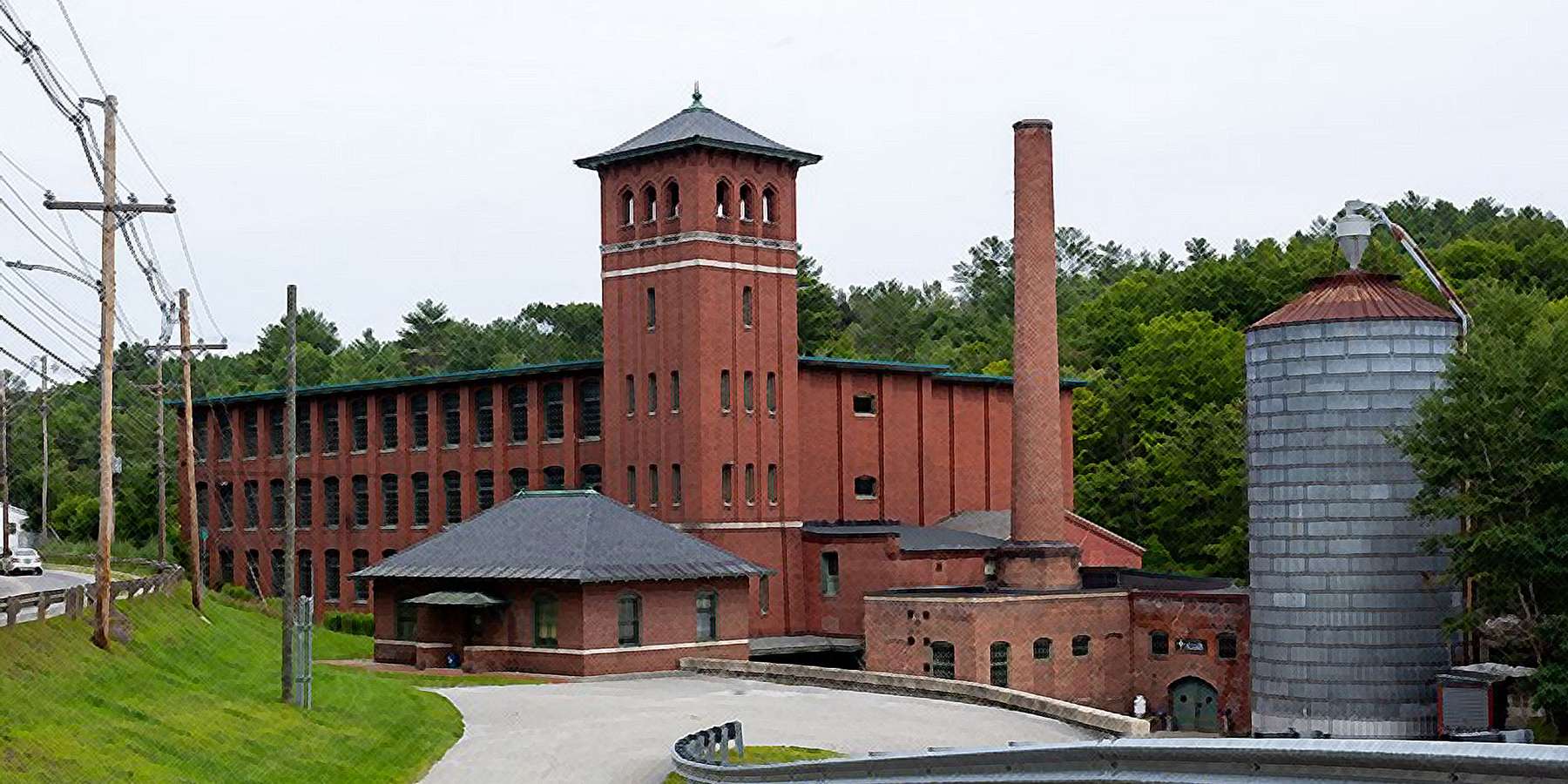 Photo of Richards, Dexter, and Sons Woolen Mill in Newport, New Hampshire Photo of Richards, Dexter, and Sons Woolen Mill in Newport, New Hampshire