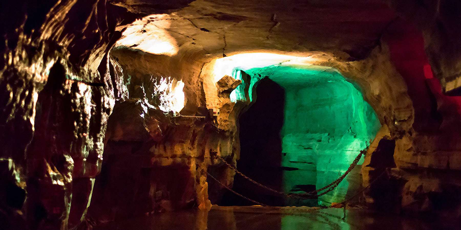 A photo of Howes Cave Caverns, New York A photo of Howes Cave Caverns, New York