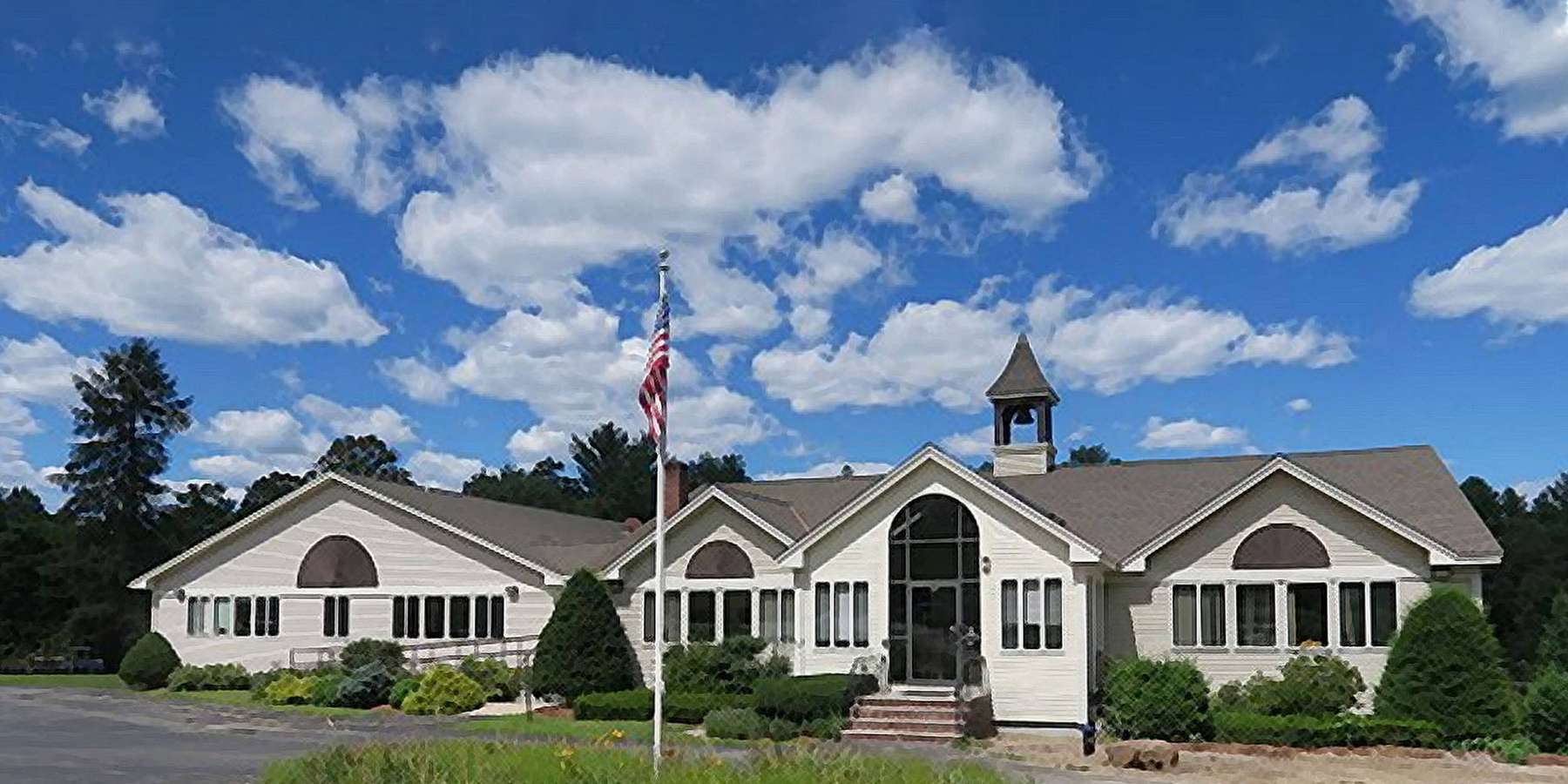 Photo of an academy in East Hampstead, New Hampshire Photo of an academy in East Hampstead, New Hampshire