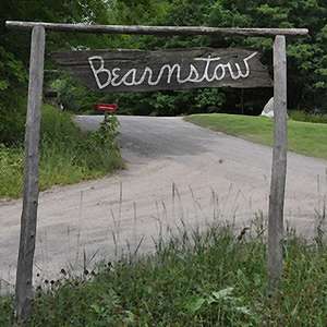 Bearnstow Sign A Photo of Bearnstow Sign in Mount Vernon, Maine