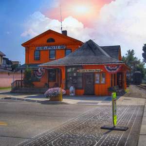 Arcade & Attica Railroad Station A Photo of Arcade & Attica Railroad Station in daylight in Arcade, New York