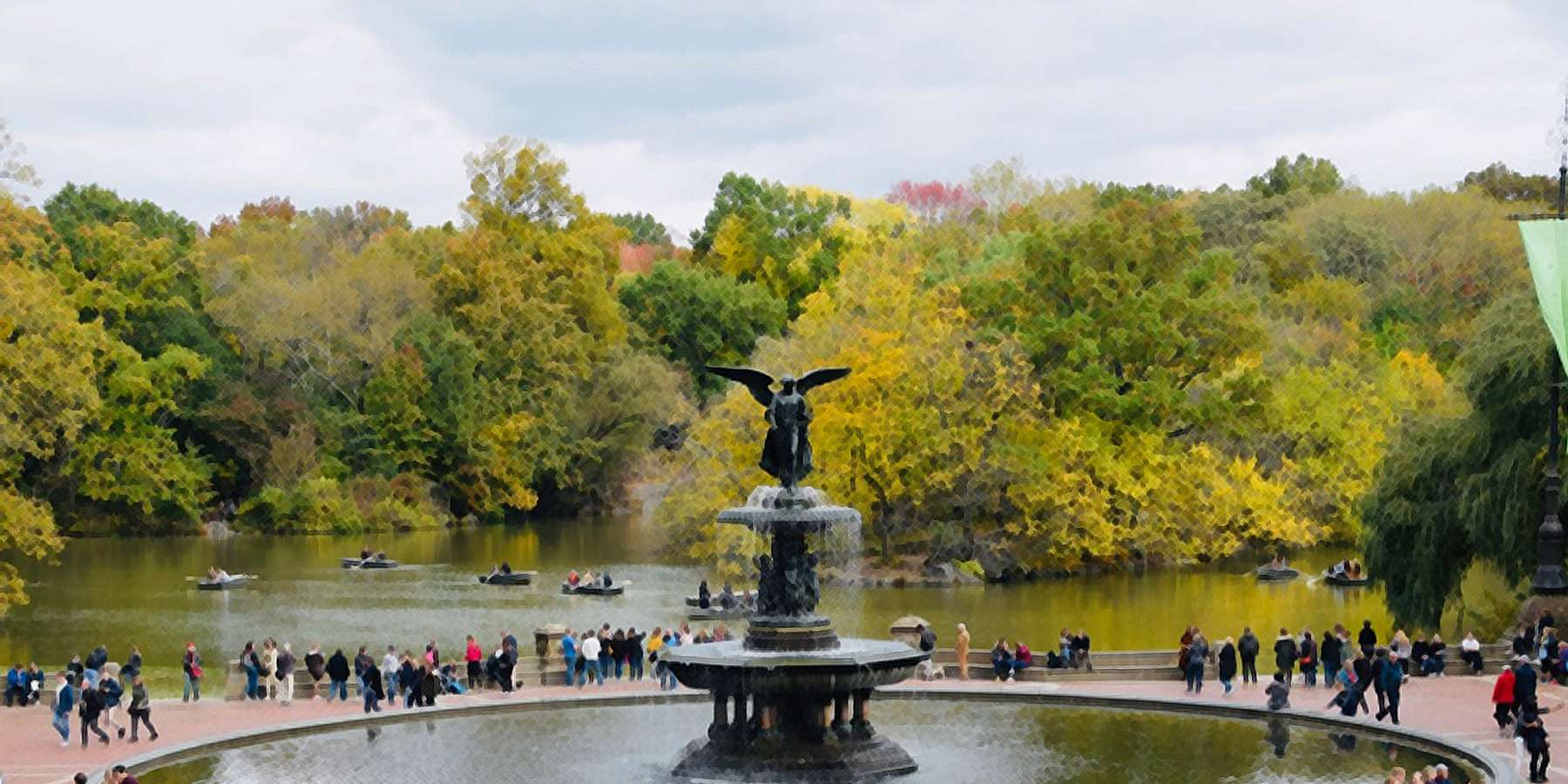 Photo of Bethesda Fountain in Clarkson, New York Photo of Bethesda Fountain in Clarkson, New York