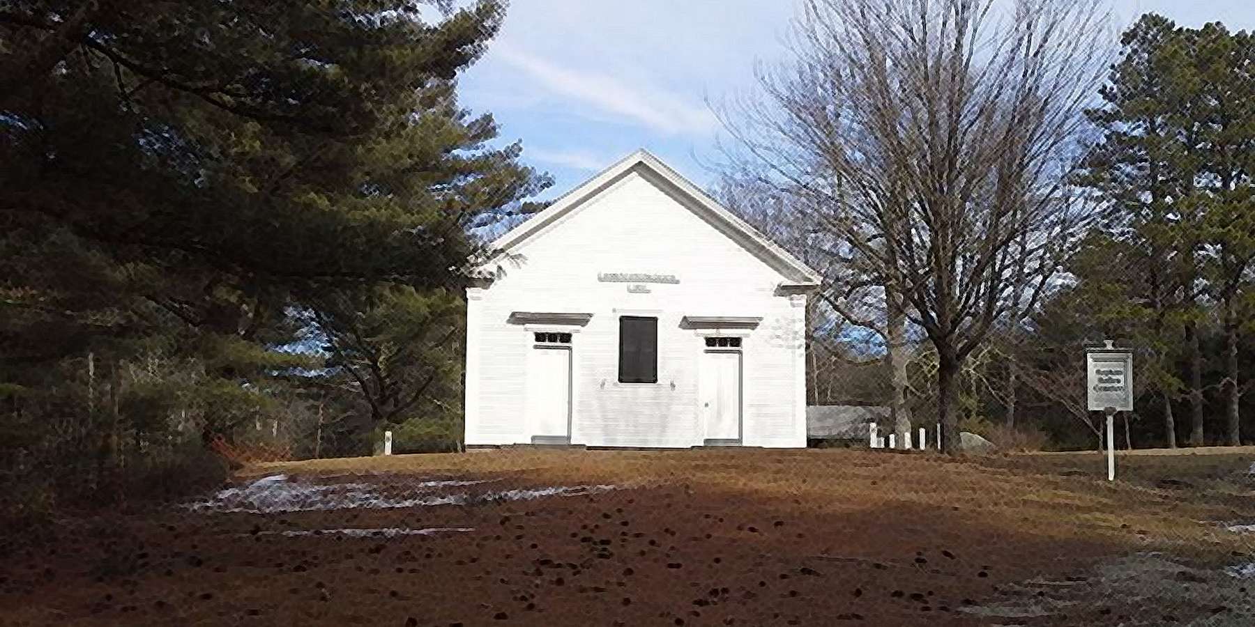 Photo of Hopkins Hollow Church in West Greenwich, Rhode Island Photo of Hopkins Hollow Church in West Greenwich, Rhode Island
