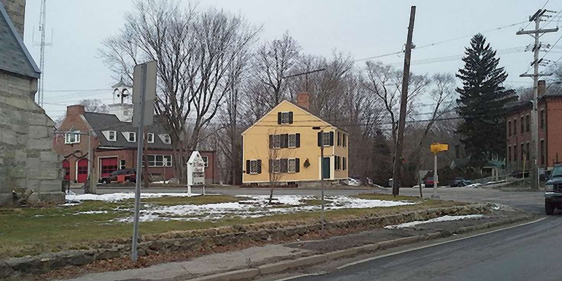 Photo of Smithfield Exchange Bank in Greenville, Rhode Island Photo of Smithfield Exchange Bank in Greenville, Rhode Island
