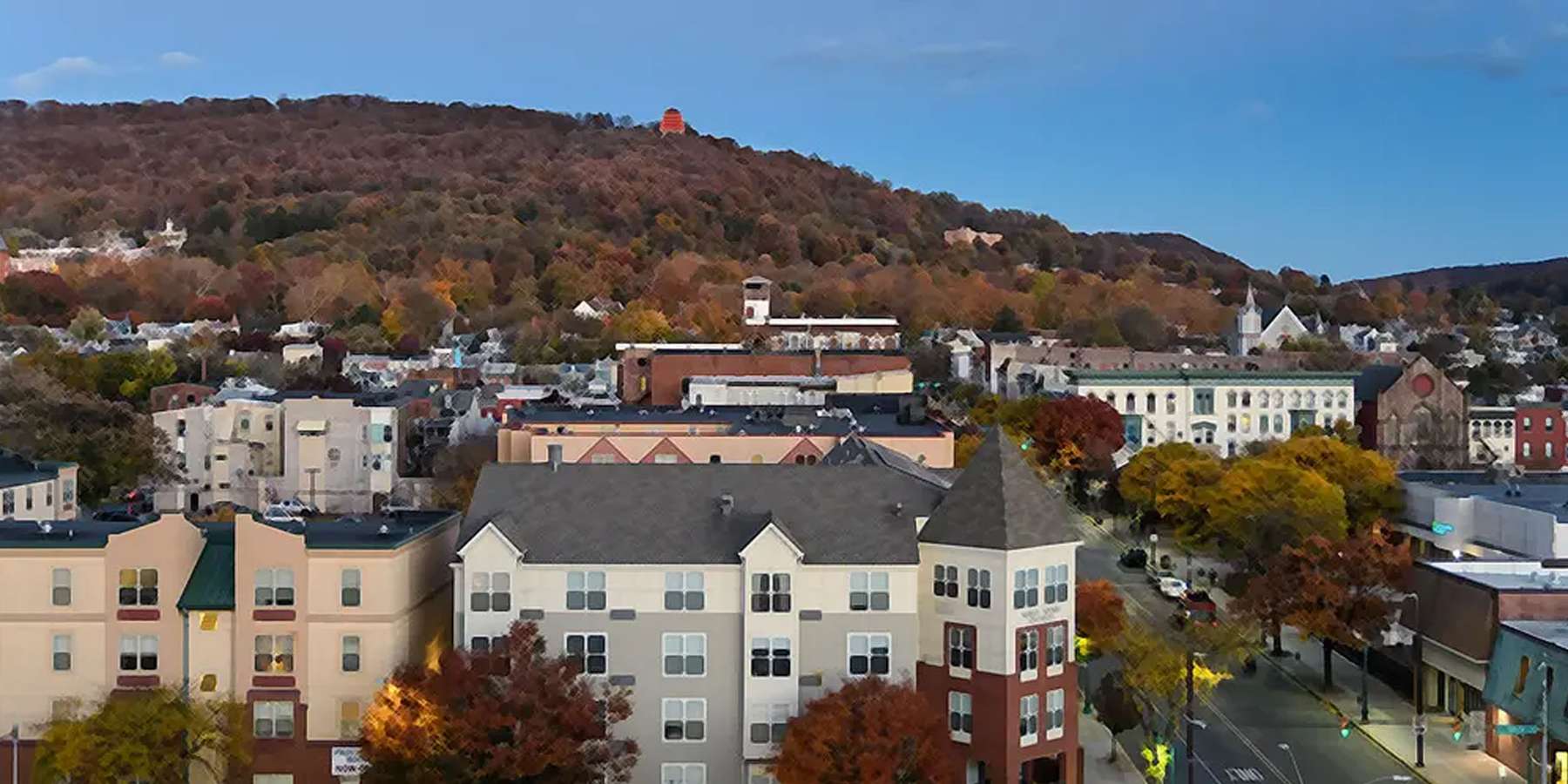 Photo of the downtown in Reading, Pennsylvania Photo of the downtown in Reading, Pennsylvania