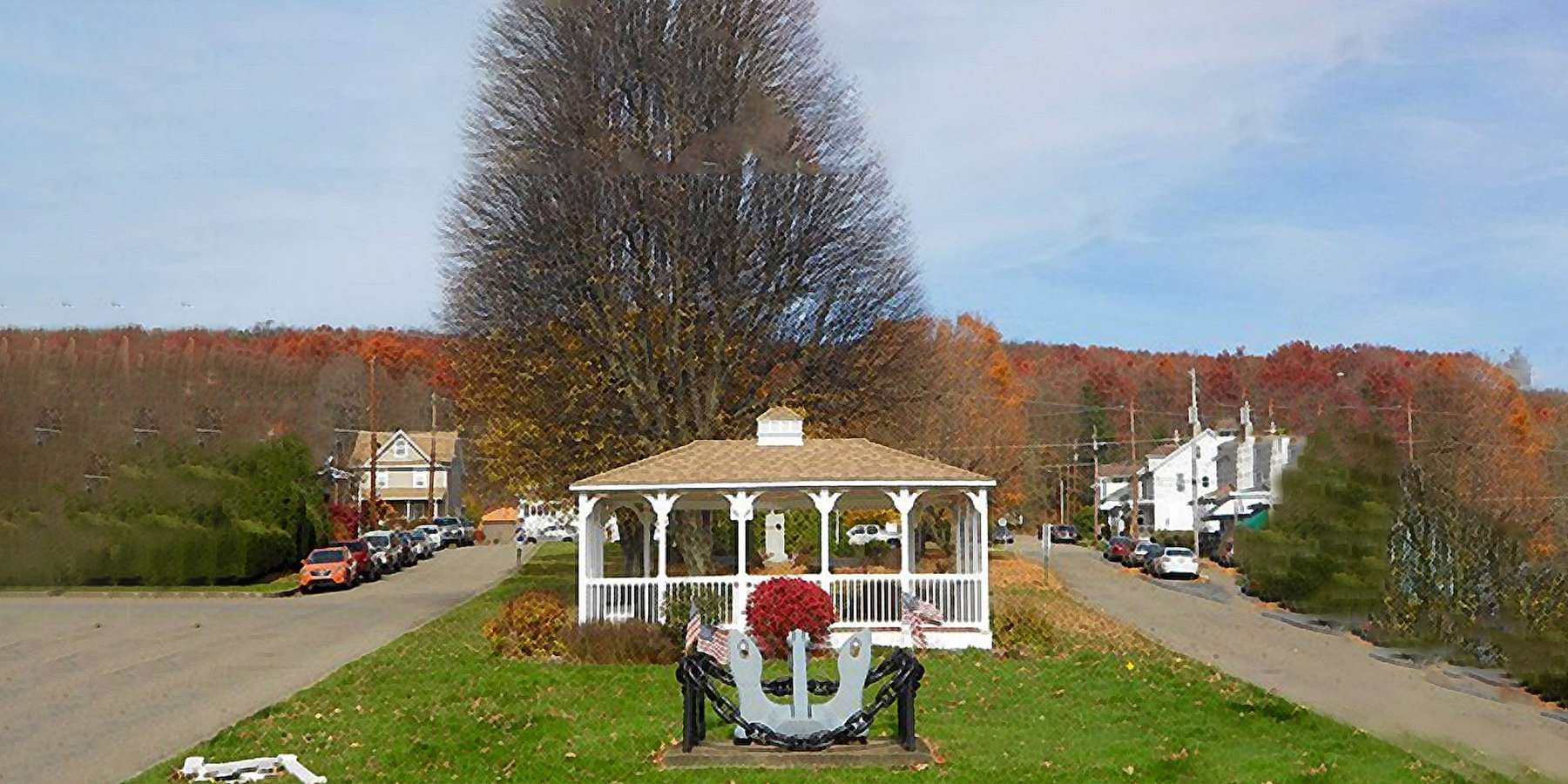 Photo of a gazebo in Beaver Meadows, Pennsylvania Photo of a gazebo in Beaver Meadows, Pennsylvania