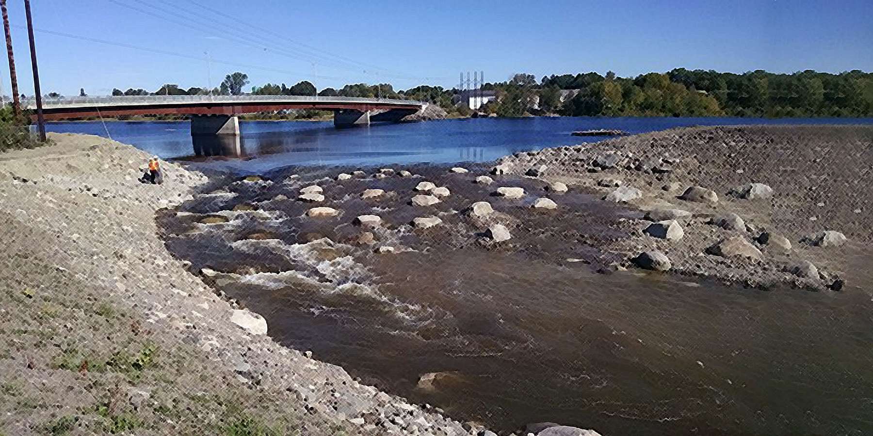 Photo of a Dam in Howland, Maine Photo of a Dam in Howland, Maine