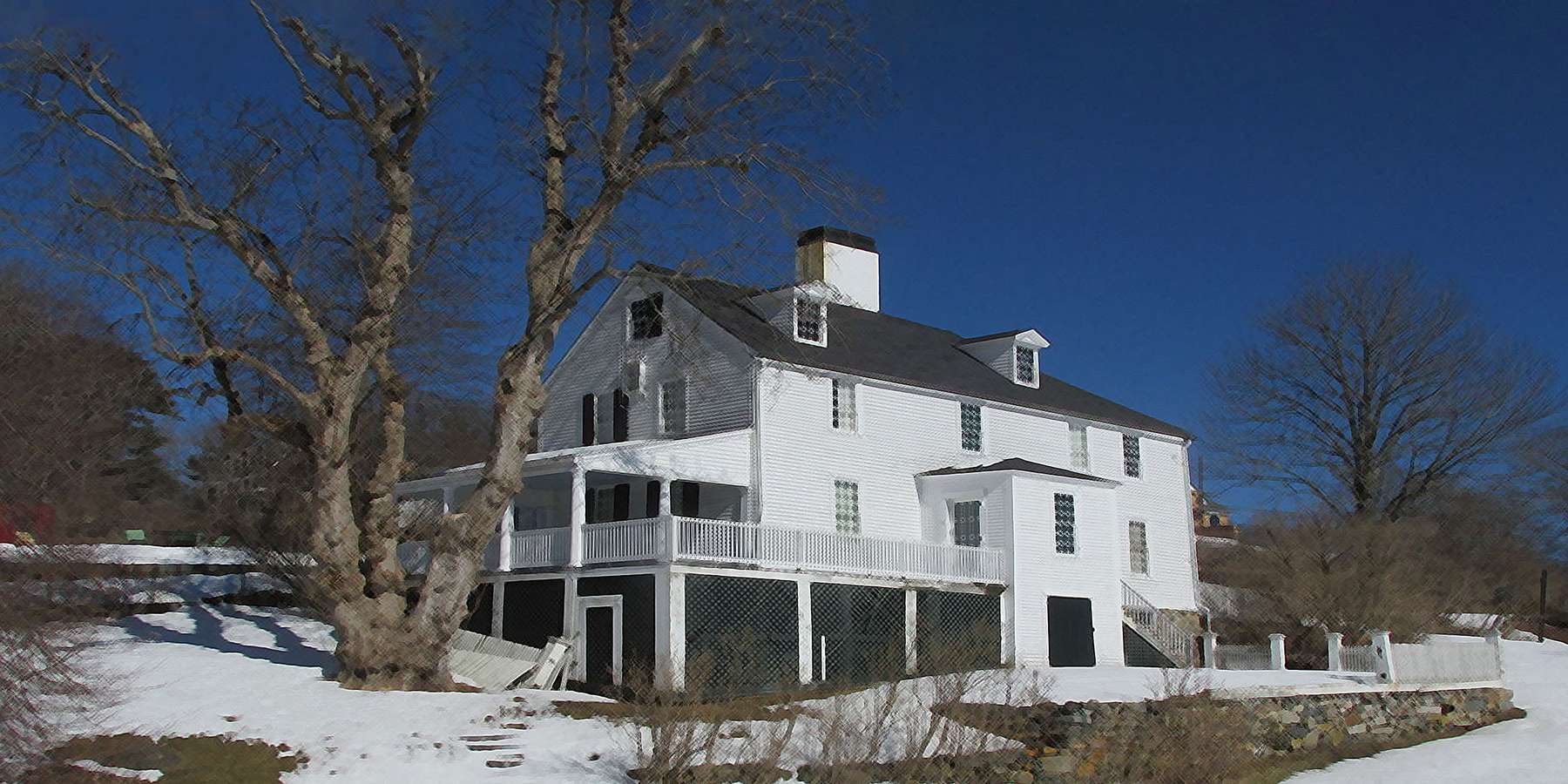 Photo of Sayward Wheeler House in York Harbor, Maine Photo of Sayward Wheeler House in York Harbor, Maine