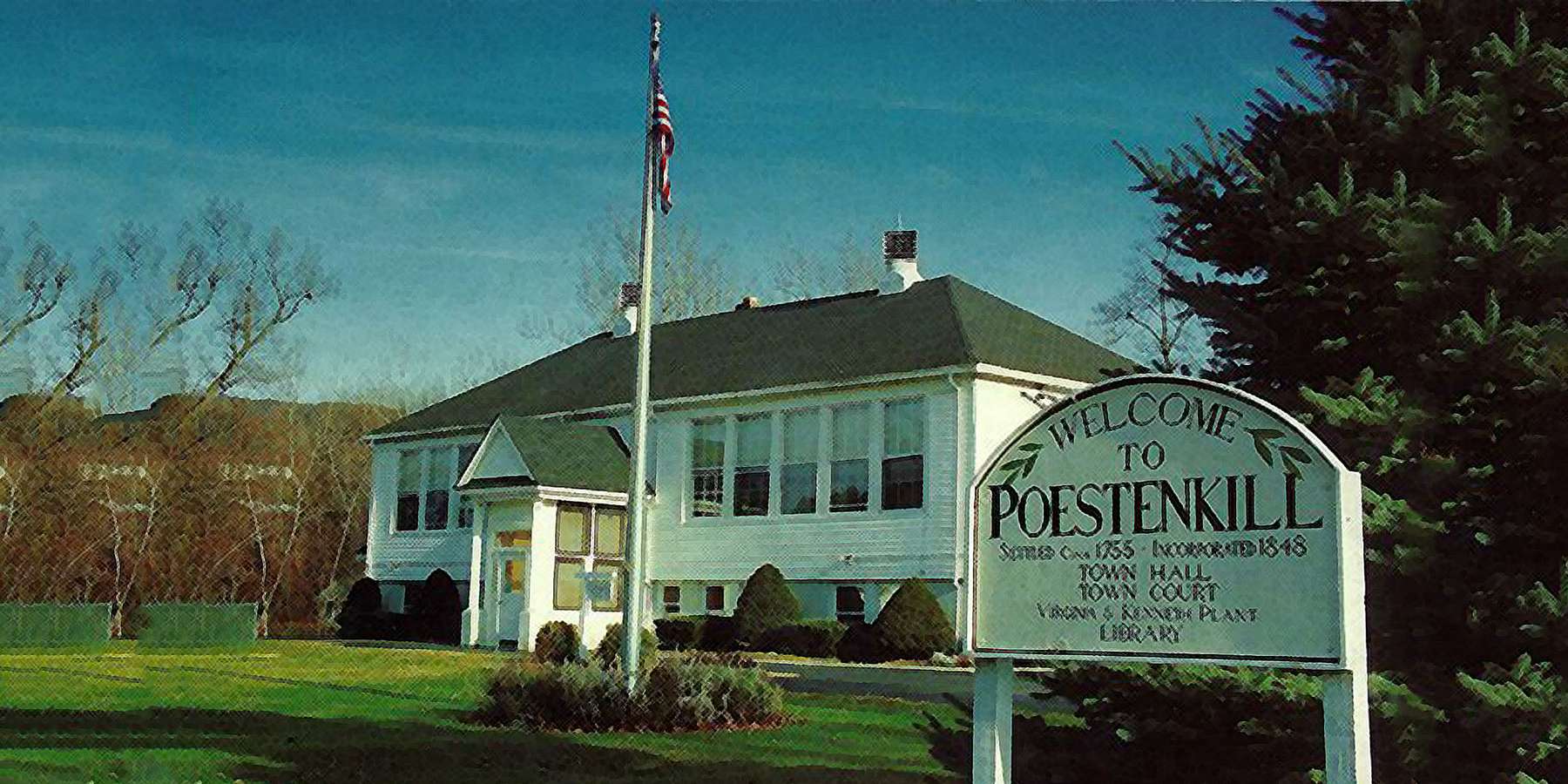 Photo of Poestenkill Town Hall in Poestenkill, New York Photo of Poestenkill Town Hall in Poestenkill, New York