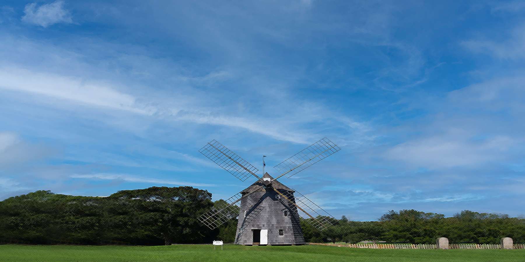 Photo of Old Hook Mill in East Hampton, New York Photo of Old Hook Mill in East Hampton, New York