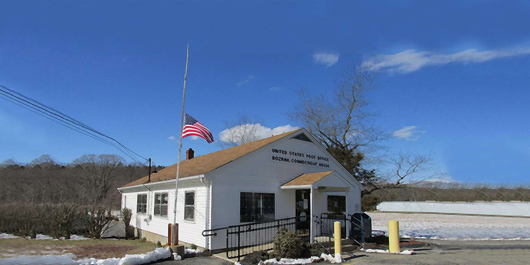 Photo of a post office in Gilman, Connecticut Photo of a post office in Gilman, Connecticut
