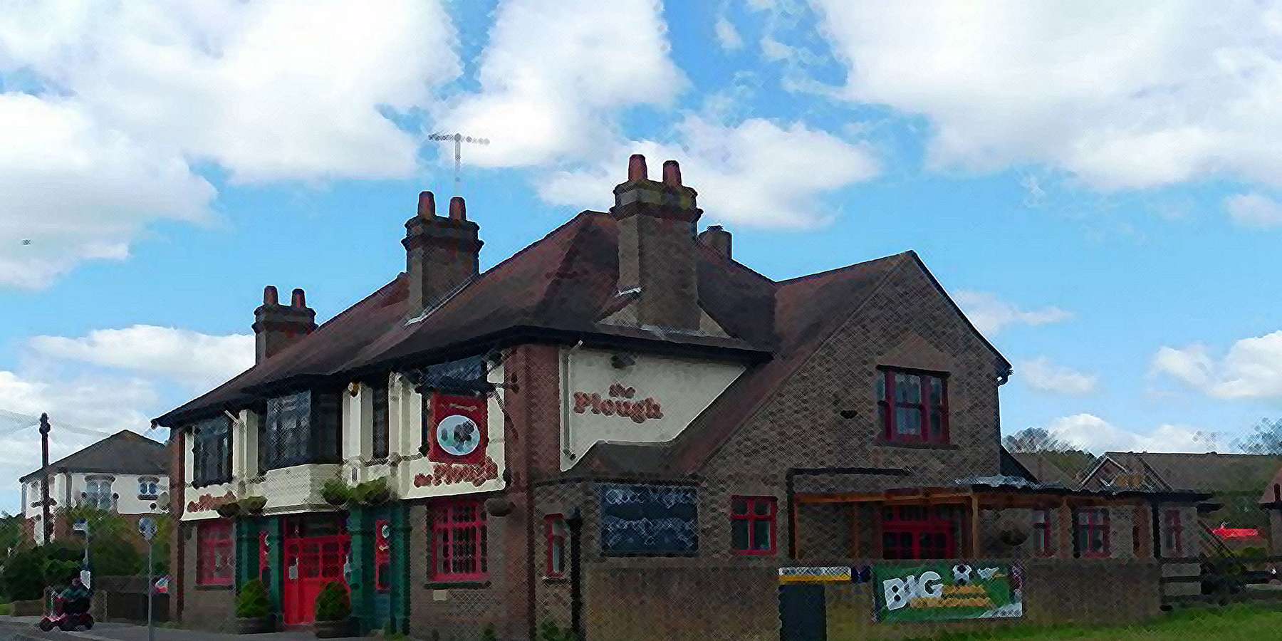Photo of the Plough Pub in Three Bridges, New Jersey Photo of the Plough Pub in Three Bridges, New Jersey