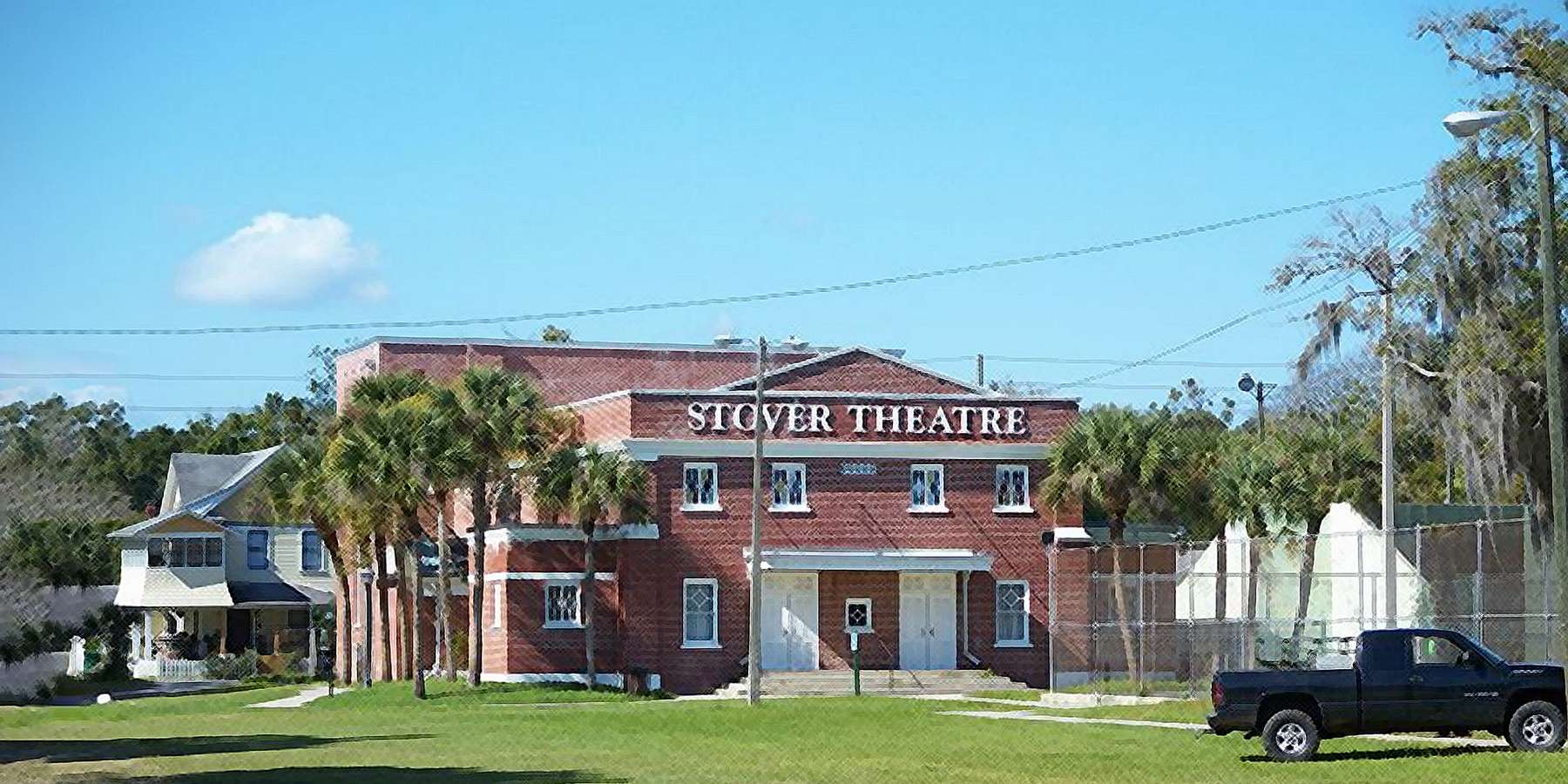 Photo of Stover Theatre on Stetson University Campus in Stetson, Maine Photo of Stover Theatre on Stetson University Campus in Stetson, Maine