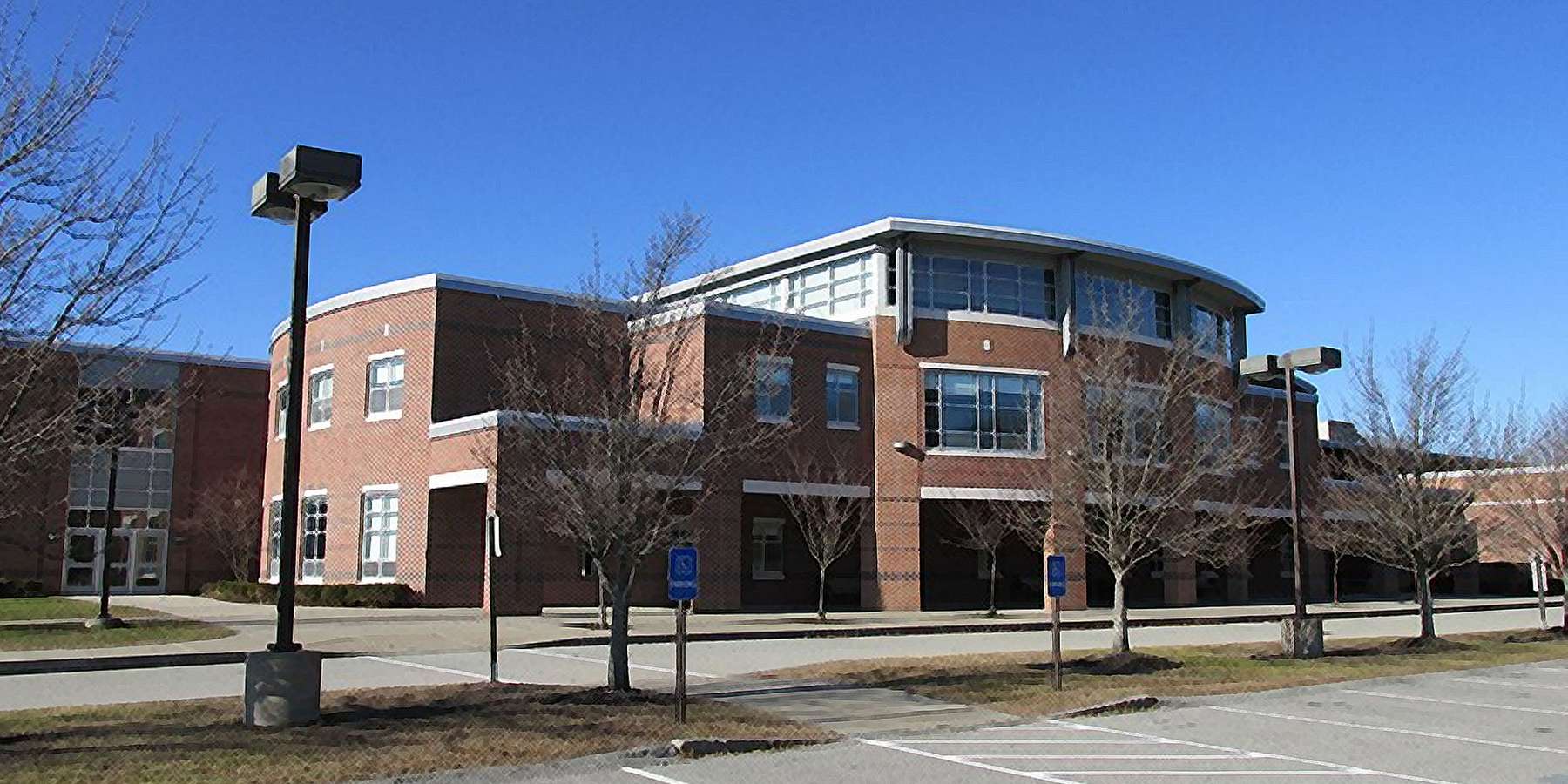 Photo of Hingham High School in Hingham, Massachusetts Photo of Hingham High School in Hingham, Massachusetts
