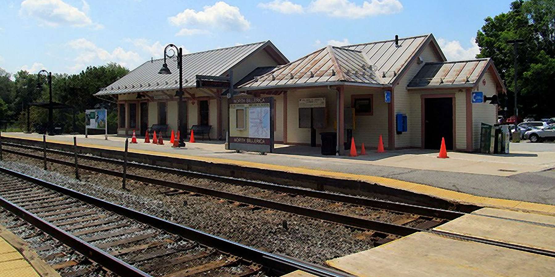 Photo of North Billerica Station in North Billerica, Massachusetts Photo of North Billerica Station in North Billerica, Massachusetts