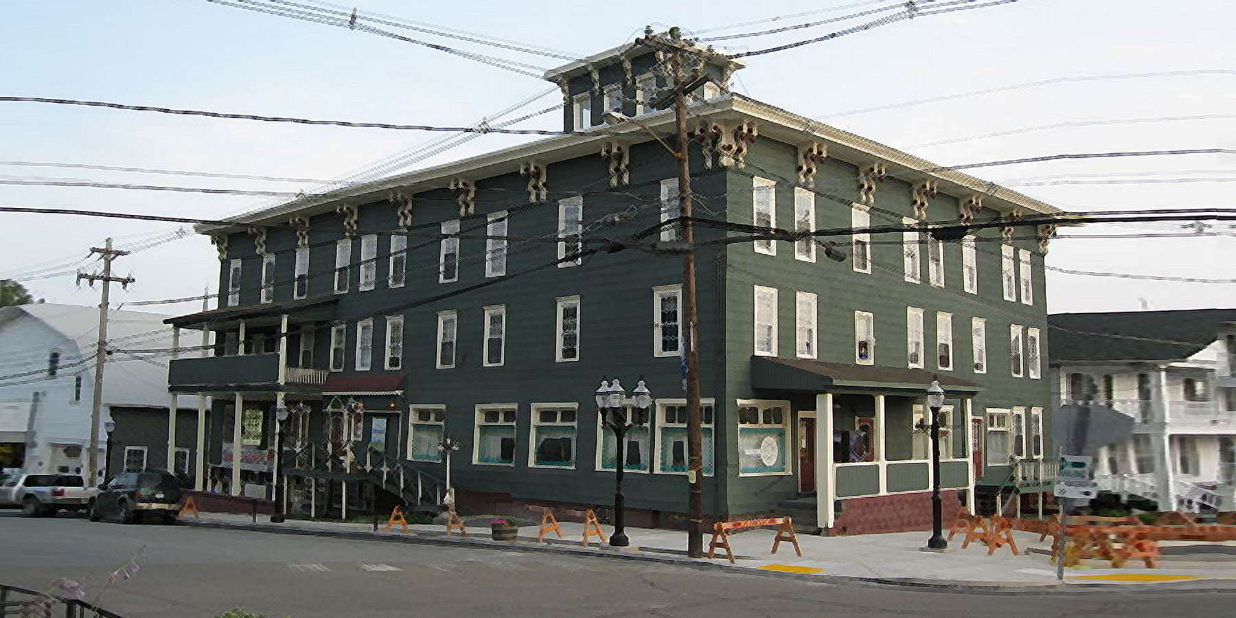 Photo of the Tarbell Hotel in Montrose, Pennsylvania Photo of the Tarbell Hotel in Montrose, Pennsylvania